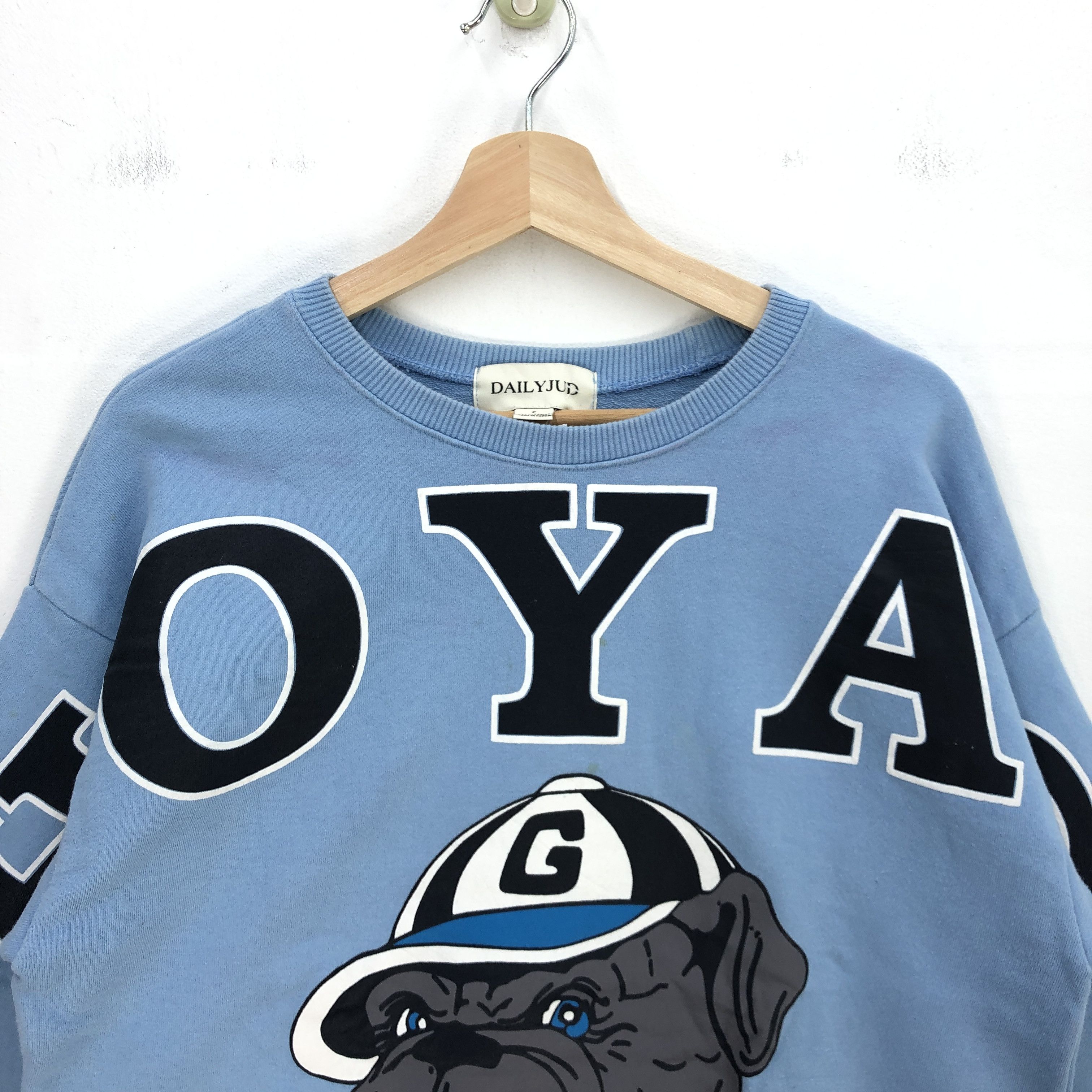 Vintage Vintage Georgetown University Hoyas Sweatshirt Sweater Size US M / EU 48-50 / 2 - 3 Thumbnail