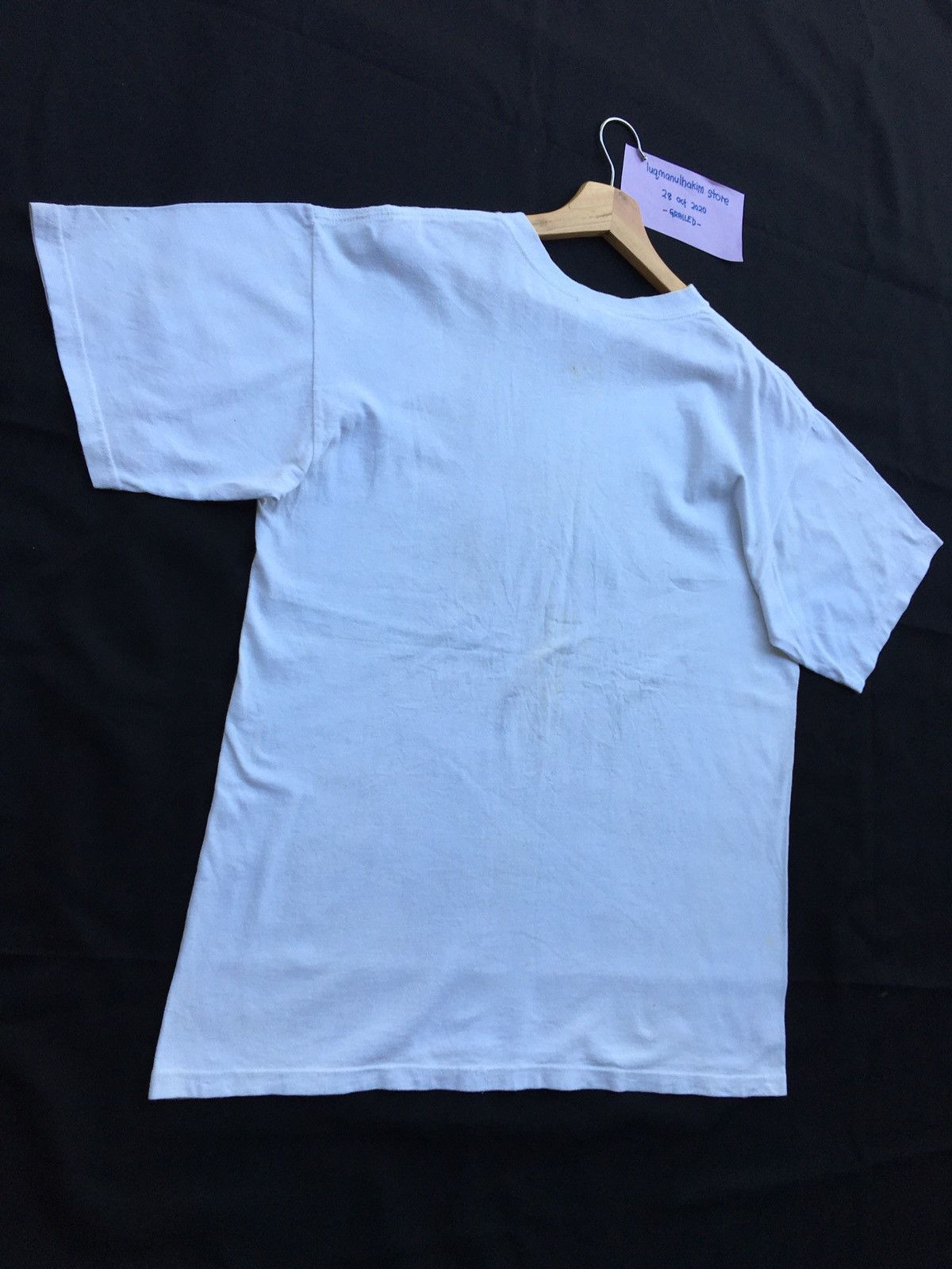 Vintage Rare Skulls Artistic Illustration Hell Life Devils Tee Size US L / EU 52-54 / 3 - 15 Thumbnail