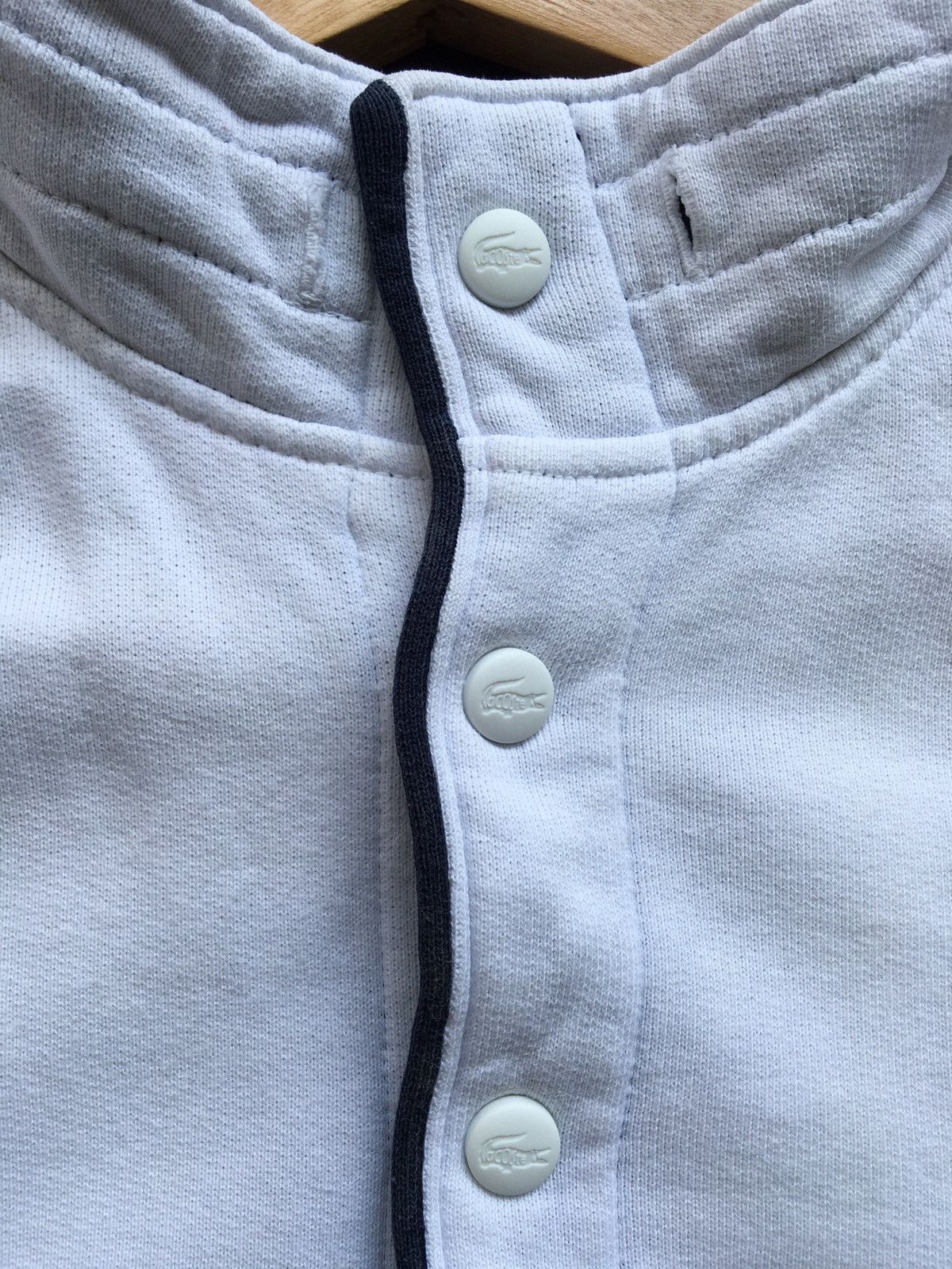 Lacoste Vintage Lacoste Sweatshirt Crewneck Big Logo Size US M / EU 48-50 / 2 - 10 Thumbnail