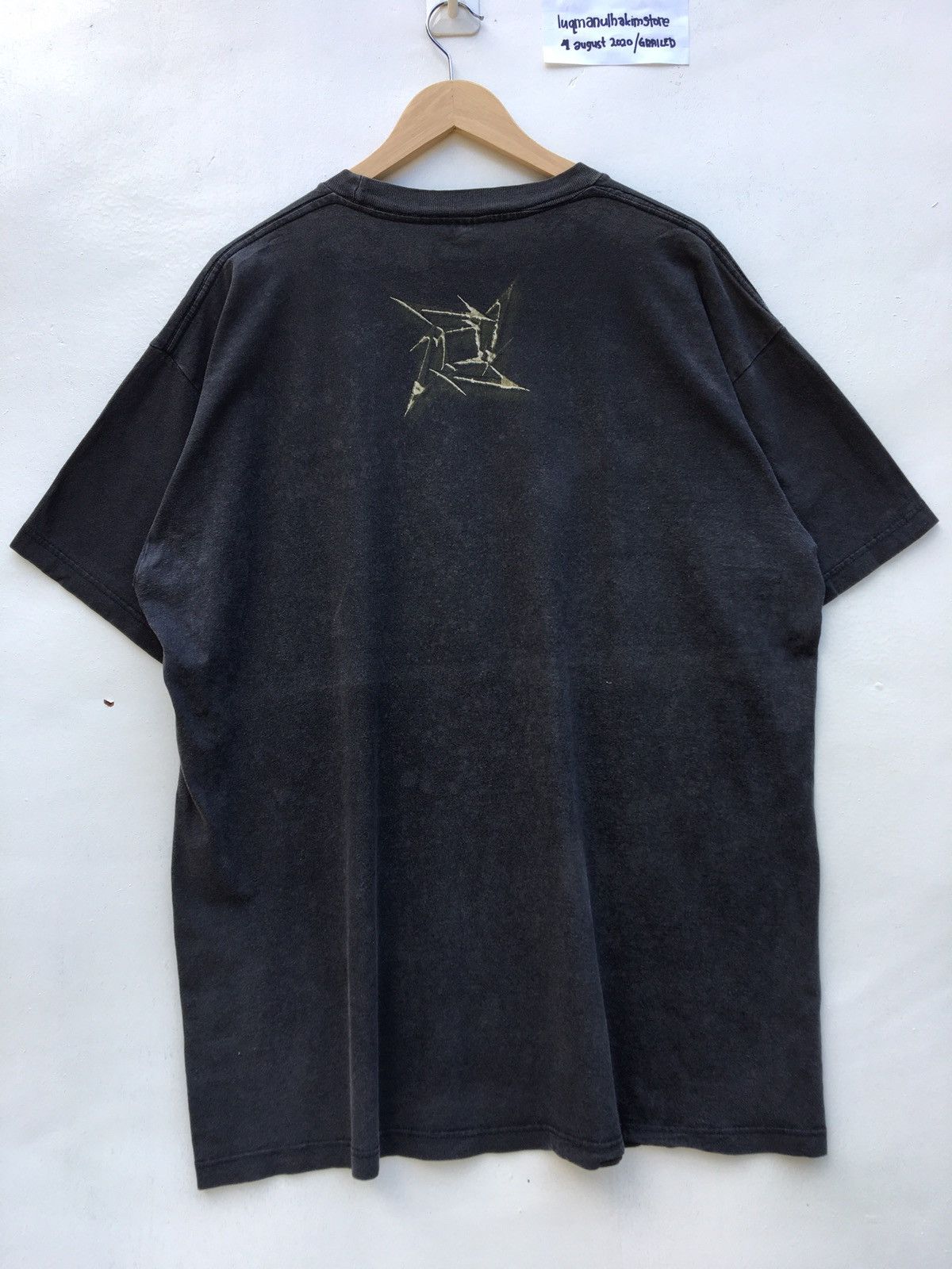 Band Tees Vintage 1996 Metallica Rock Band Giant Tag Tshirt Size US XL / EU 56 / 4 - 11 Thumbnail