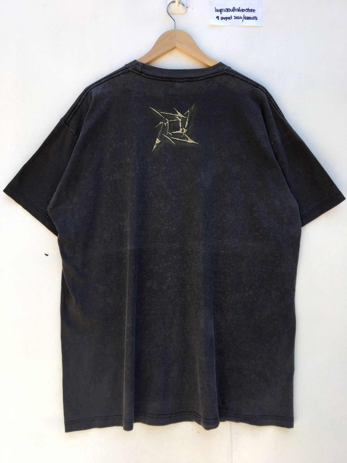 Band Tees Vintage 1996 Metallica Rock Band Giant Tag Tshirt Size US XL / EU 56 / 4 - 10 Thumbnail