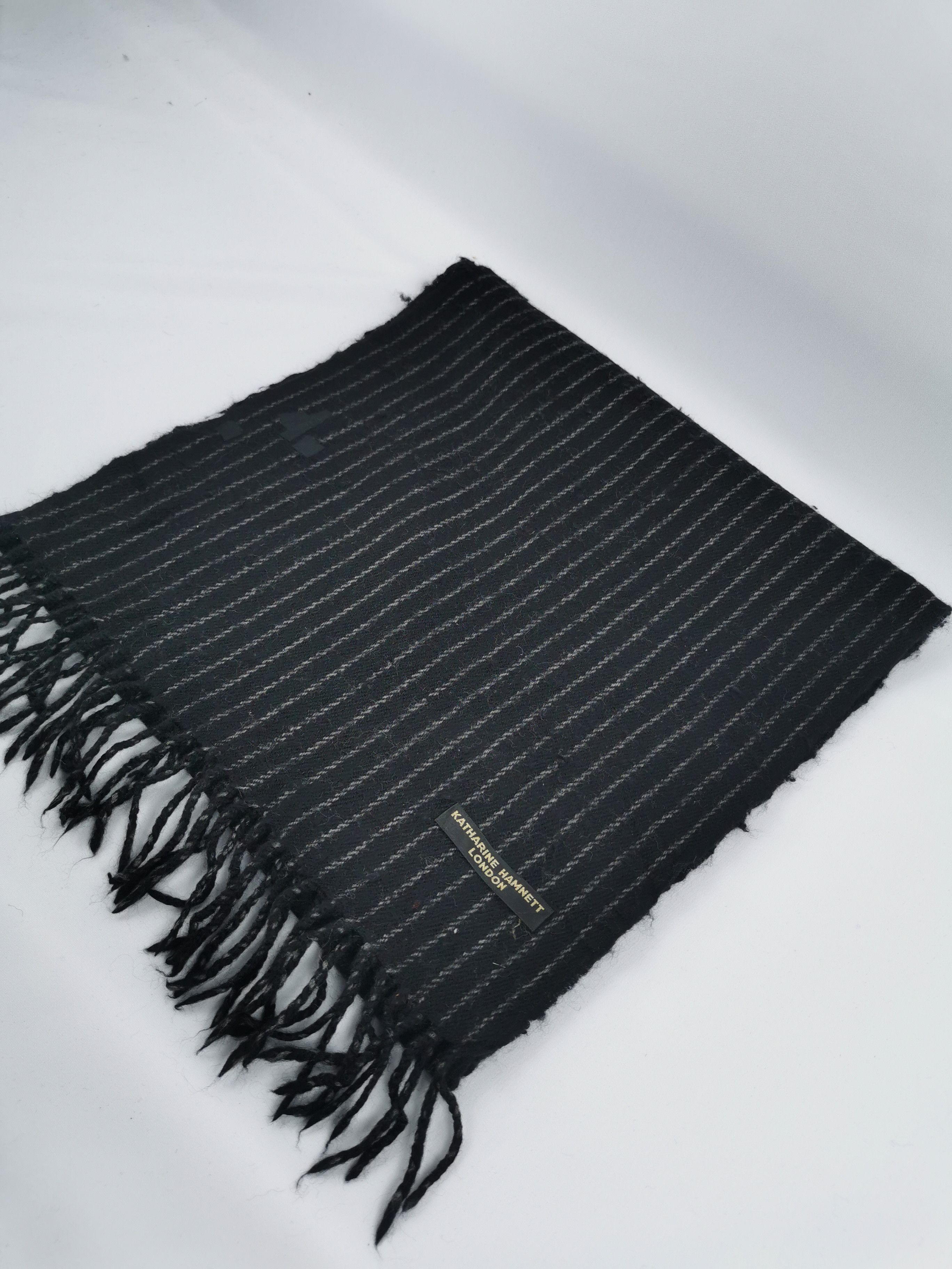 Katharine Hamnett London × Vintage Katharine Hamnett scarf muffler Size ONE SIZE - 4 Thumbnail