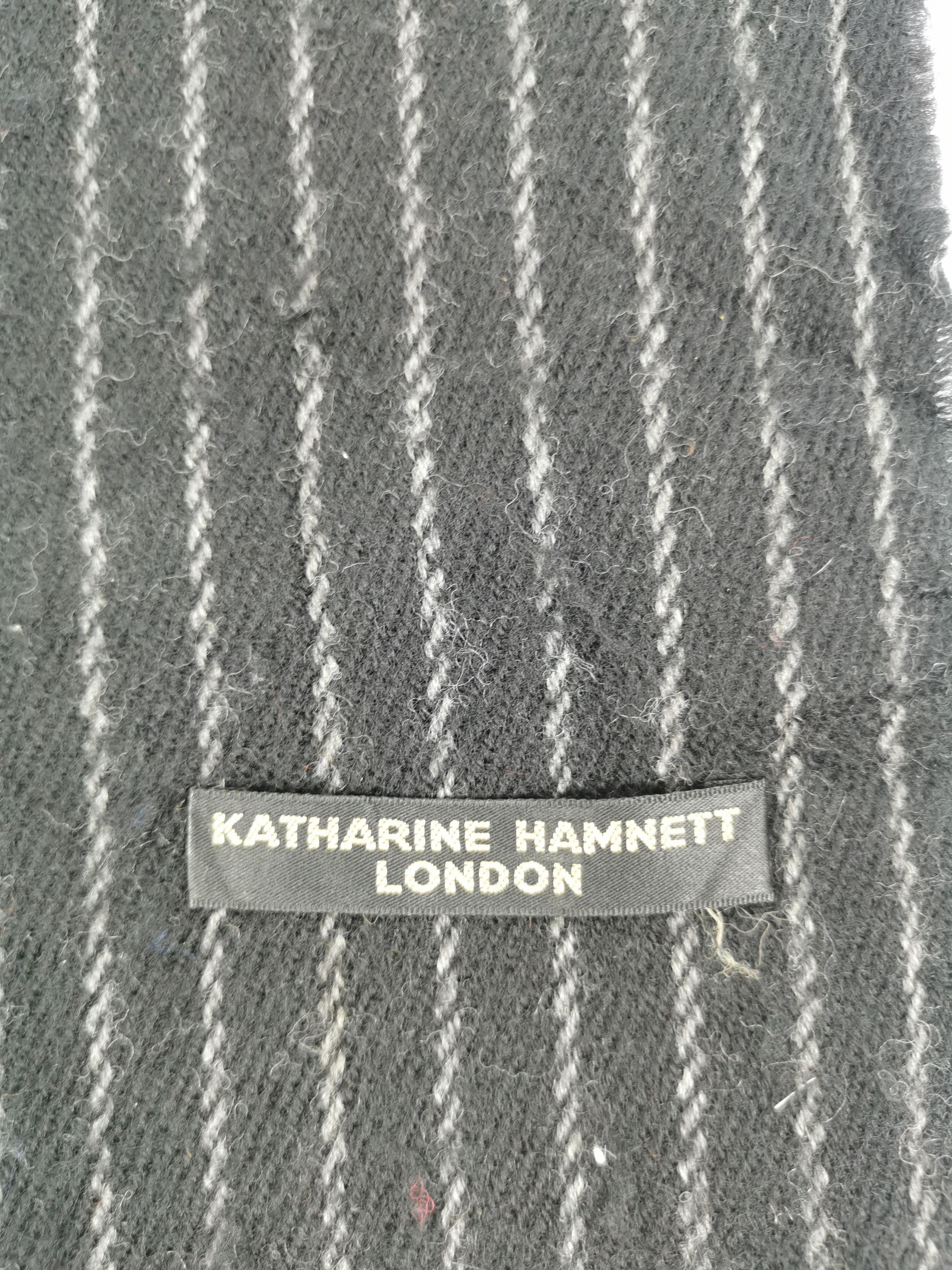 Katharine Hamnett London × Vintage Katharine Hamnett scarf muffler Size ONE SIZE - 3 Thumbnail