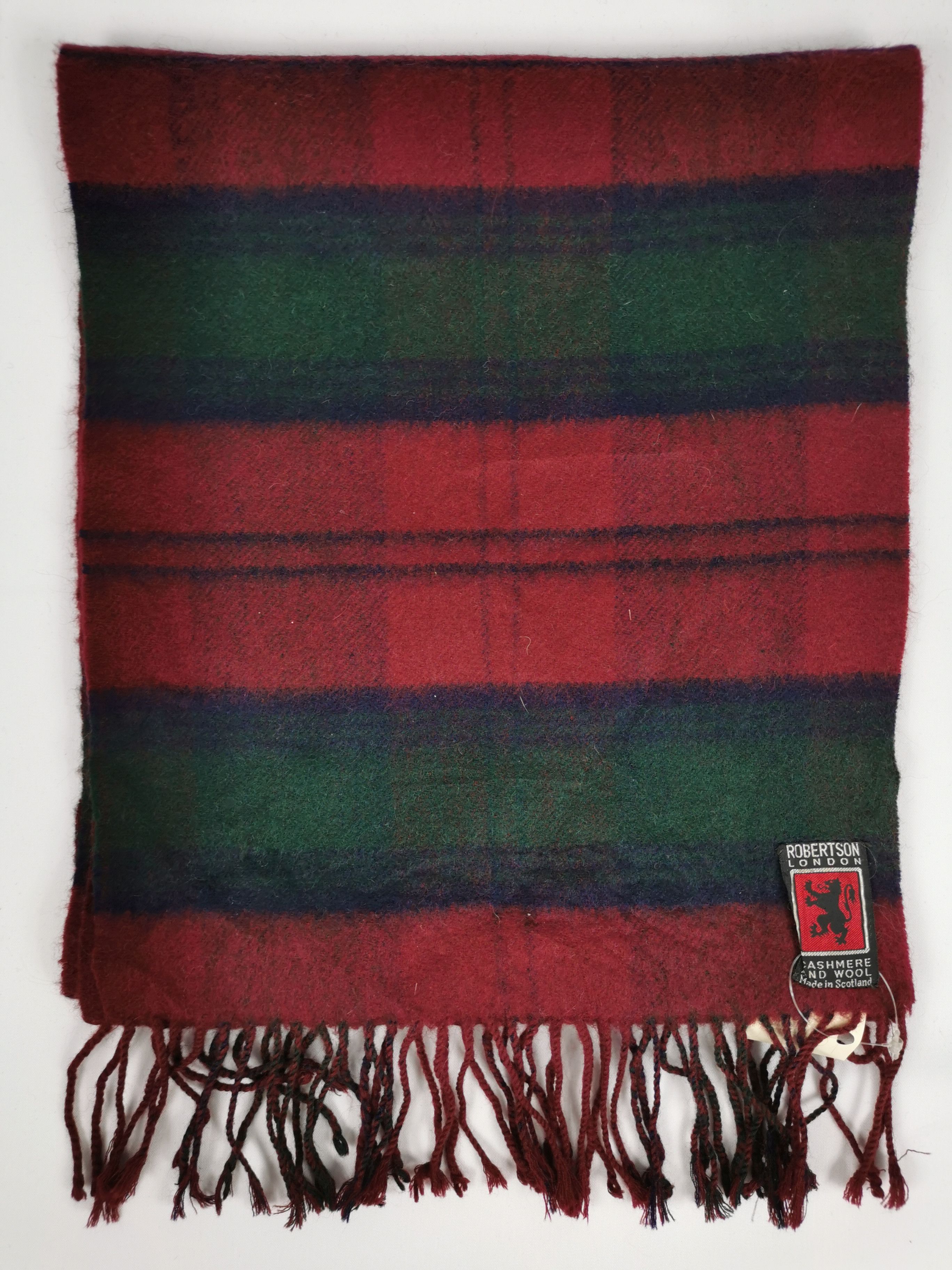 Vintage Robertson london scarf muffler Size ONE SIZE - 2 Thumbnail