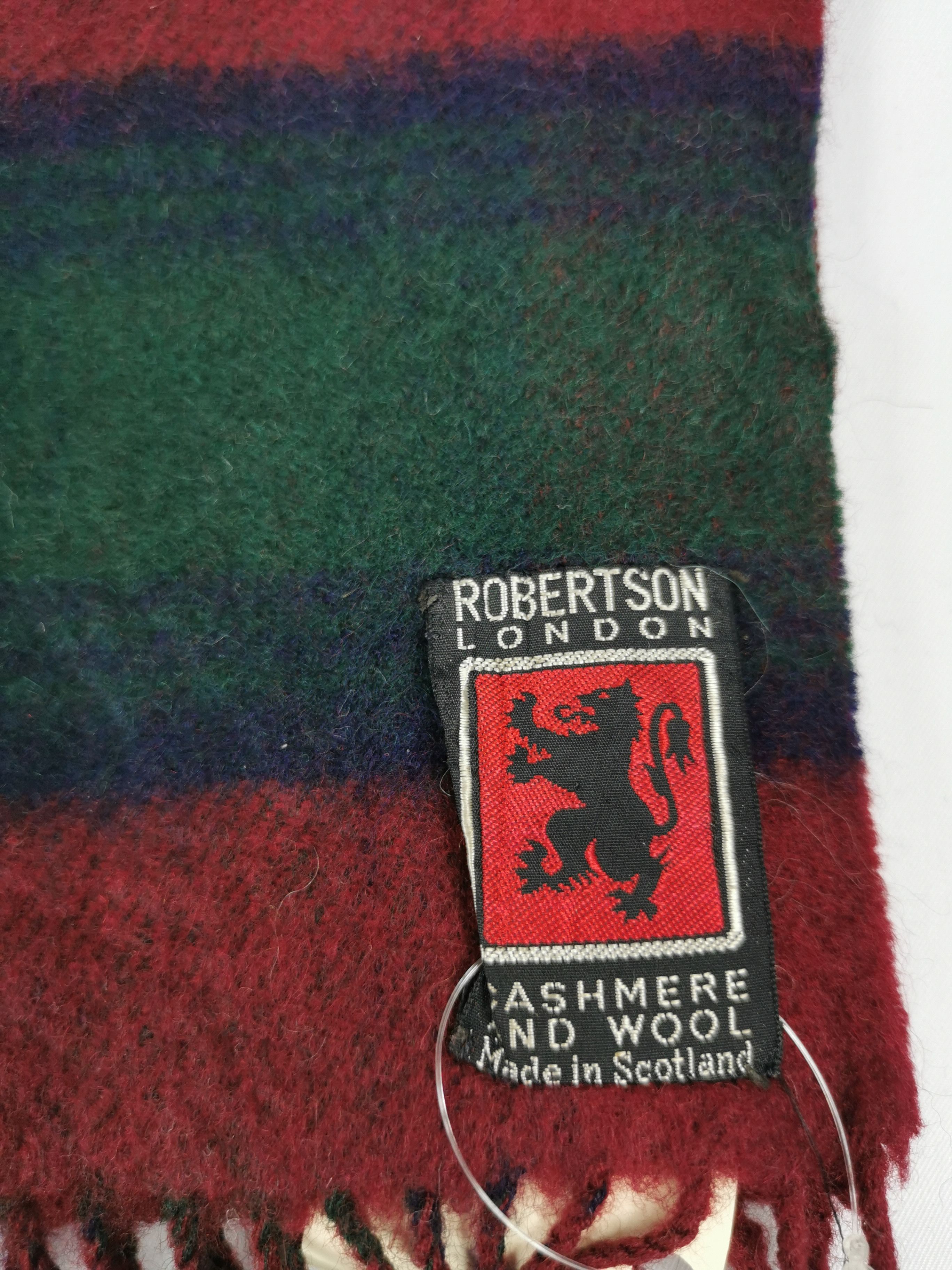 Vintage Robertson london scarf muffler Size ONE SIZE - 3 Thumbnail
