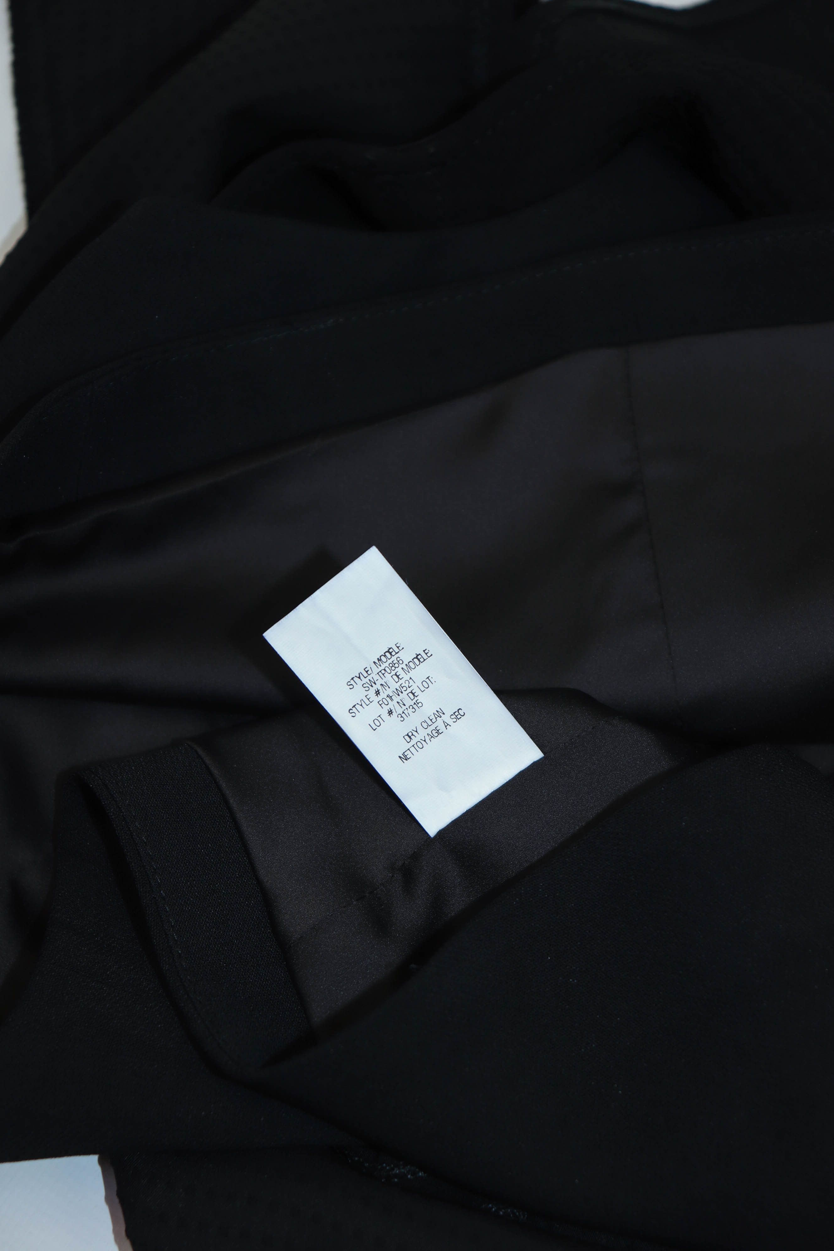 Helmut Lang Women's Helmut Lang Black Layered Mini Top Zip Blouse Size M / US 6-8 / IT 42-44 - 13 Thumbnail