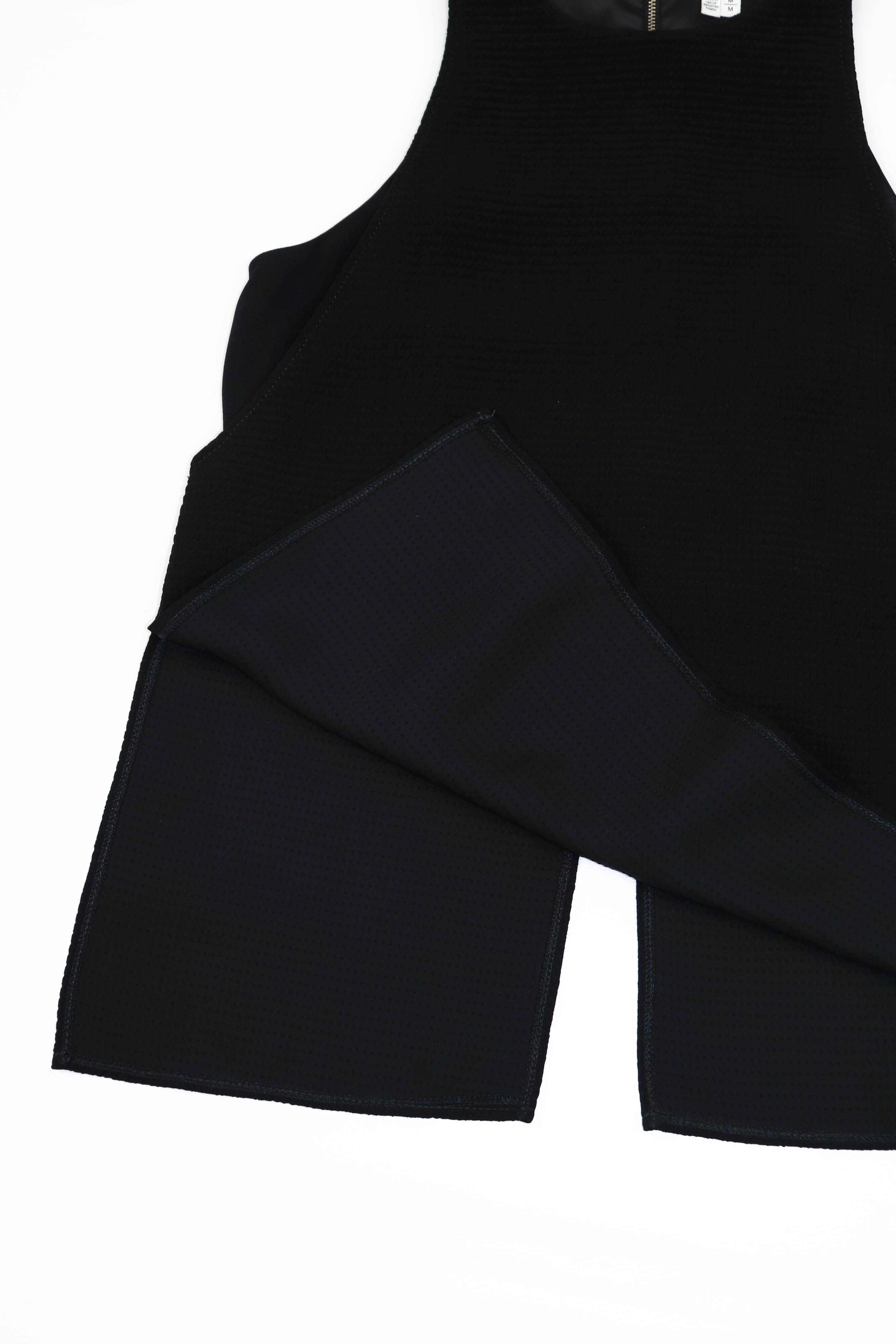 Helmut Lang Women's Helmut Lang Black Layered Mini Top Zip Blouse Size M / US 6-8 / IT 42-44 - 8 Thumbnail