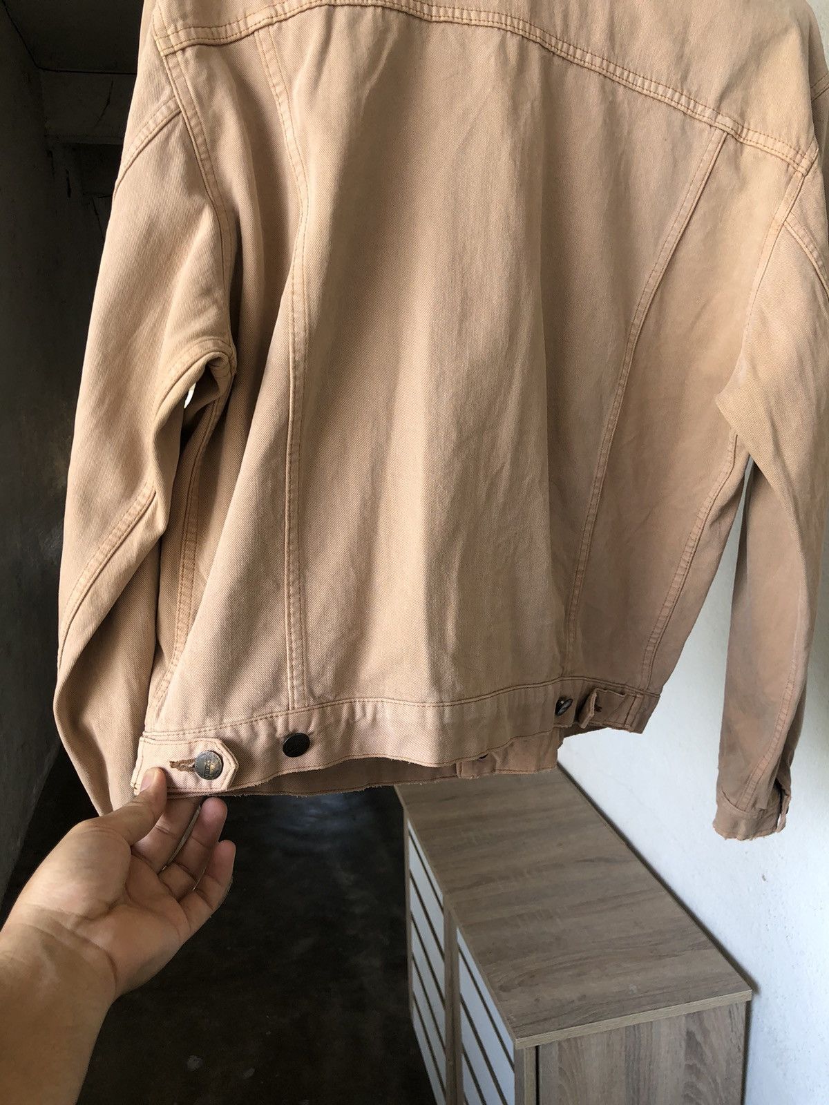 Marithe + Francois Girbaud Vintage 90s Marithe Francois Girbaud Faded Denim Jacket Size US L / EU 52-54 / 3 - 10 Thumbnail