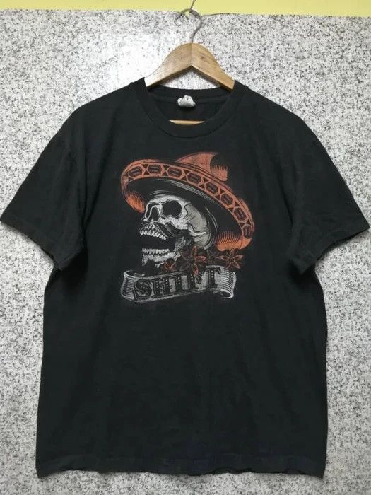 Vintage SKULLS SHIFT VERY RARE Size US L / EU 52-54 / 3 - 1 Thumbnail