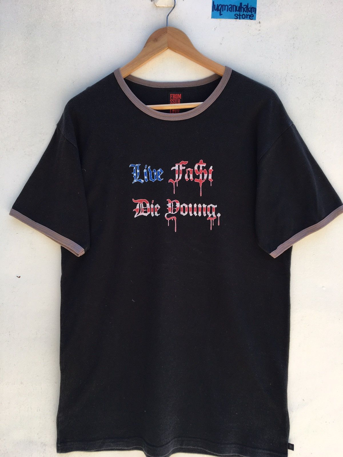 Japanese Brand Live Fast Die Young Japanese brand SSUR T shirt Size US L / EU 52-54 / 3 - 1 Thumbnail