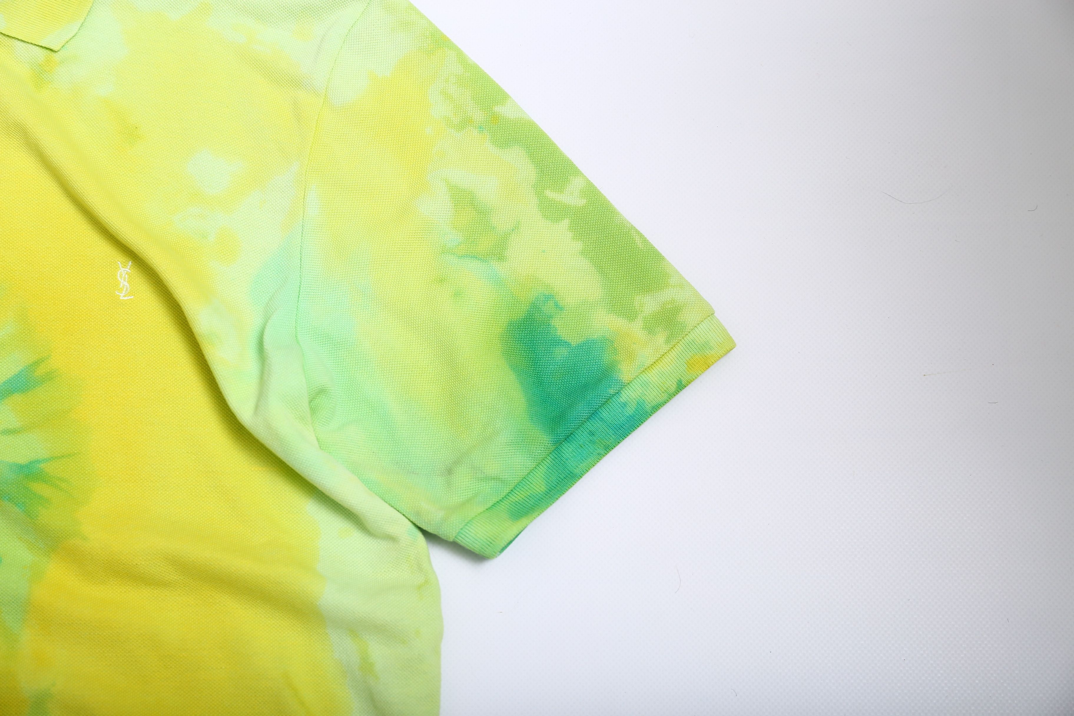 Vintage × Yves Saint Laurent YSL tie day polo Vintage 90s Custom Size US M / EU 48-50 / 2 - 5 Thumbnail