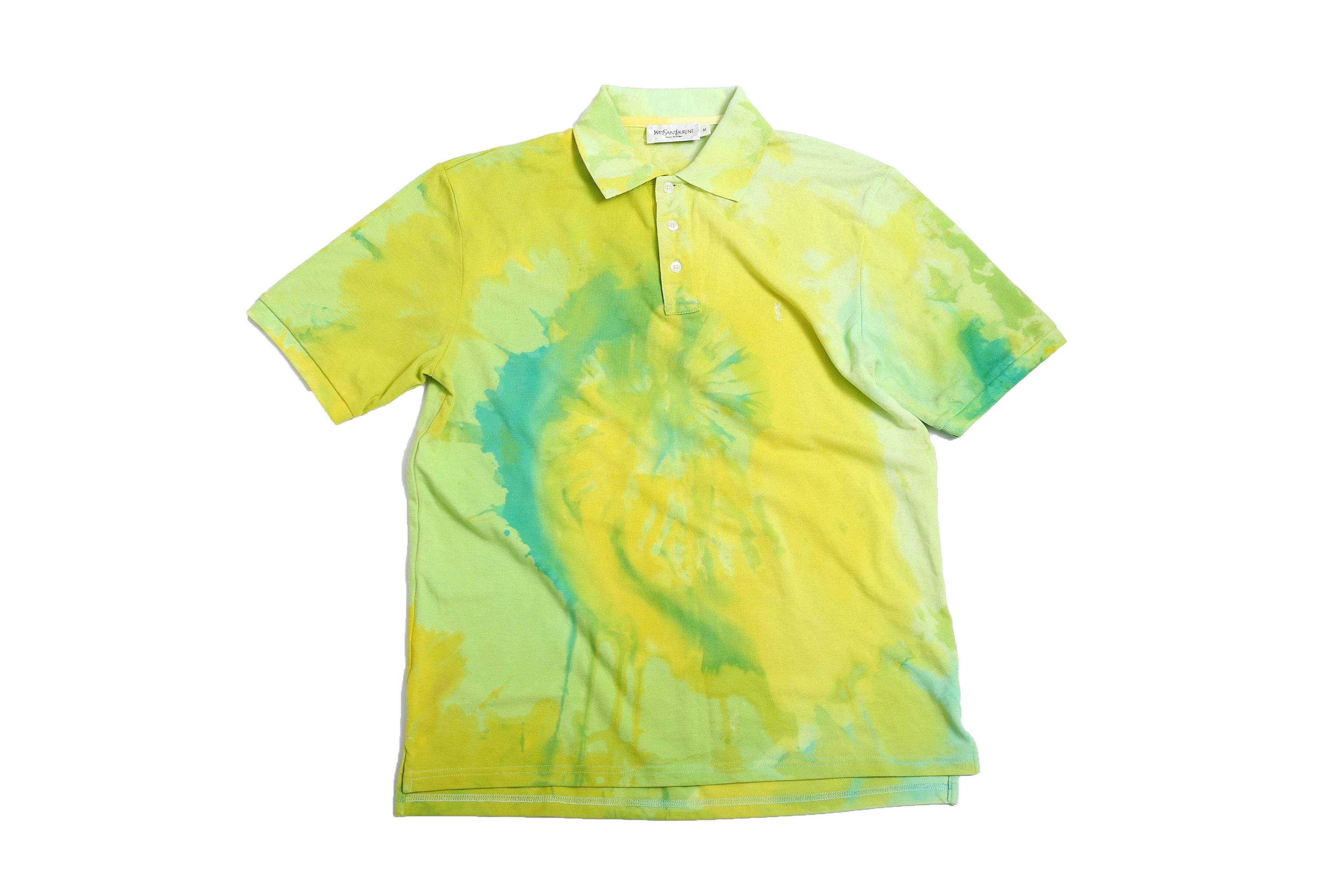 Vintage × Yves Saint Laurent YSL tie day polo Vintage 90s Custom Size US M / EU 48-50 / 2 - 1 Thumbnail