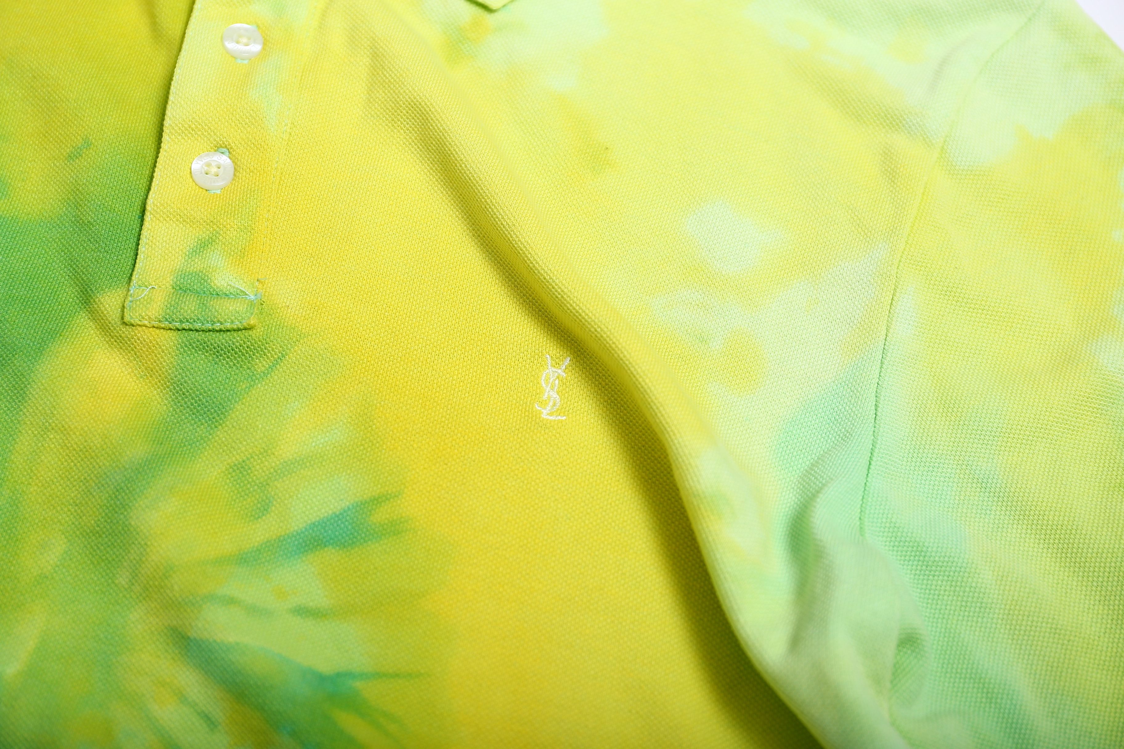 Vintage × Yves Saint Laurent YSL tie day polo Vintage 90s Custom Size US M / EU 48-50 / 2 - 3 Thumbnail