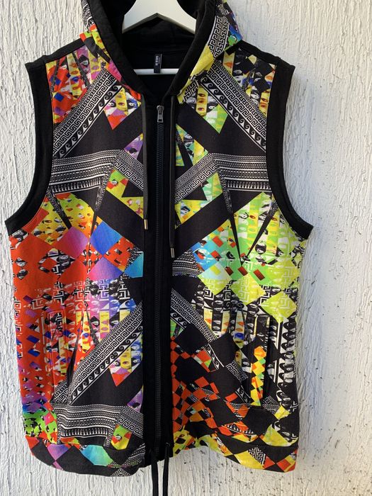 Versace hotsell sleeveless hoodie