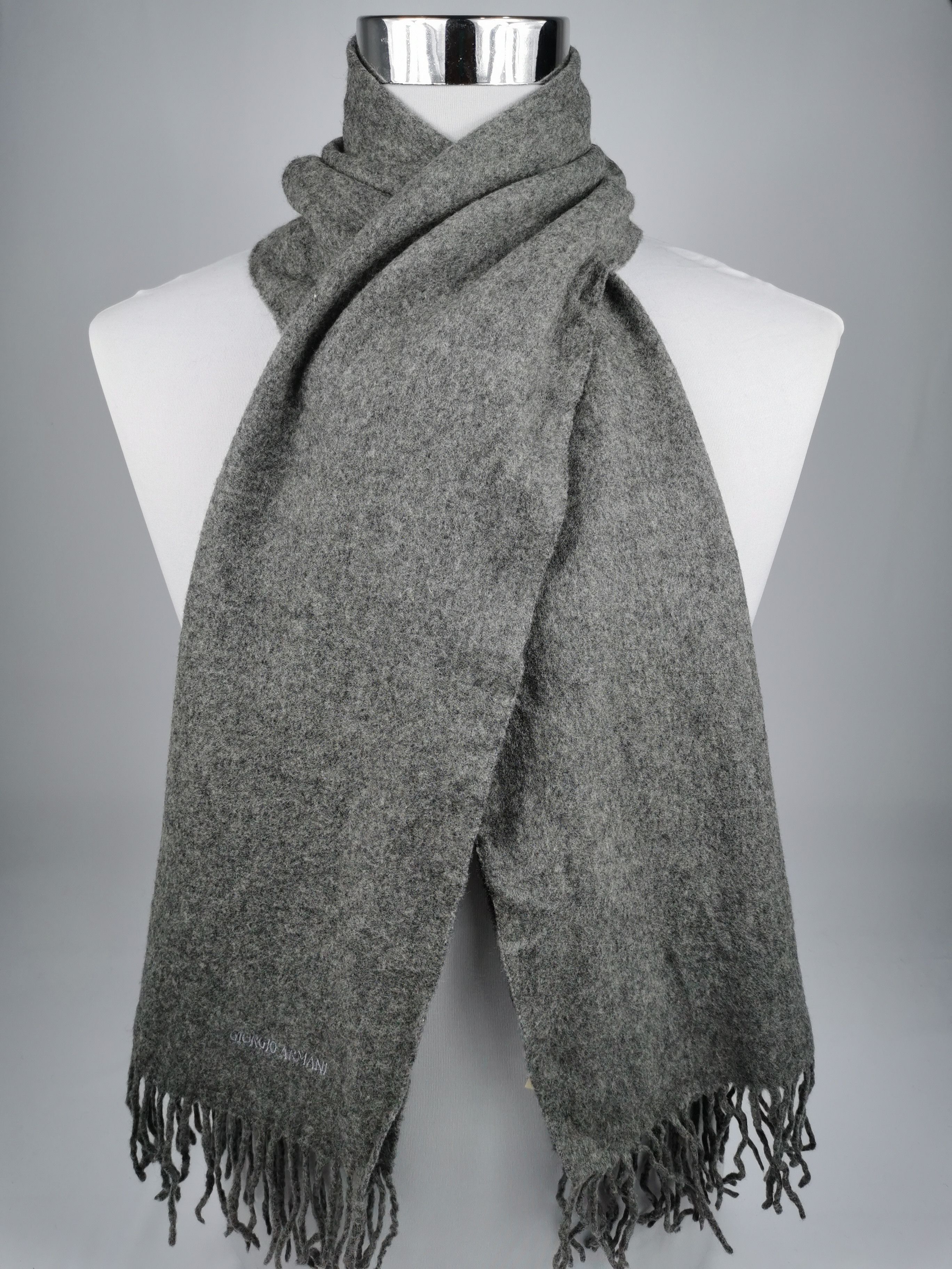 Giorgio Armani × Vintage Giorgio Armani scarf muffler Size ONE SIZE - 1 Thumbnail