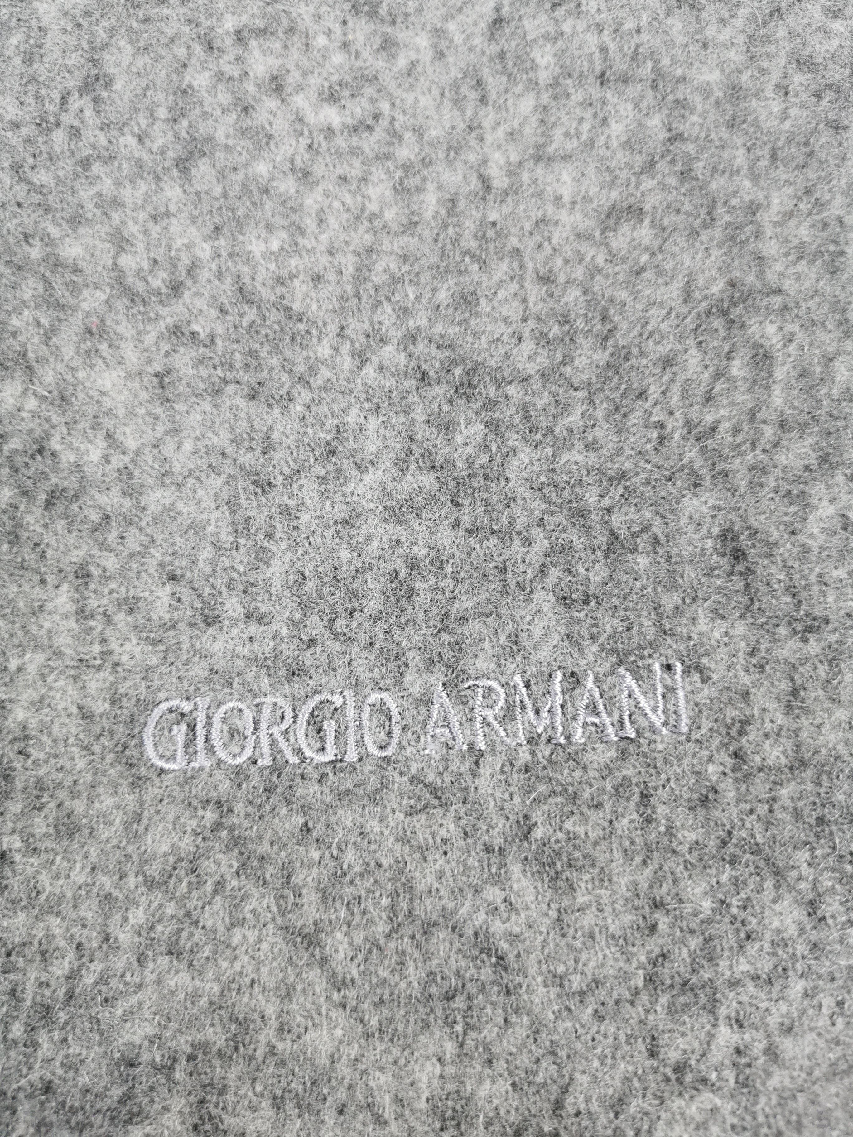 Giorgio Armani × Vintage Giorgio Armani scarf muffler Size ONE SIZE - 3 Thumbnail