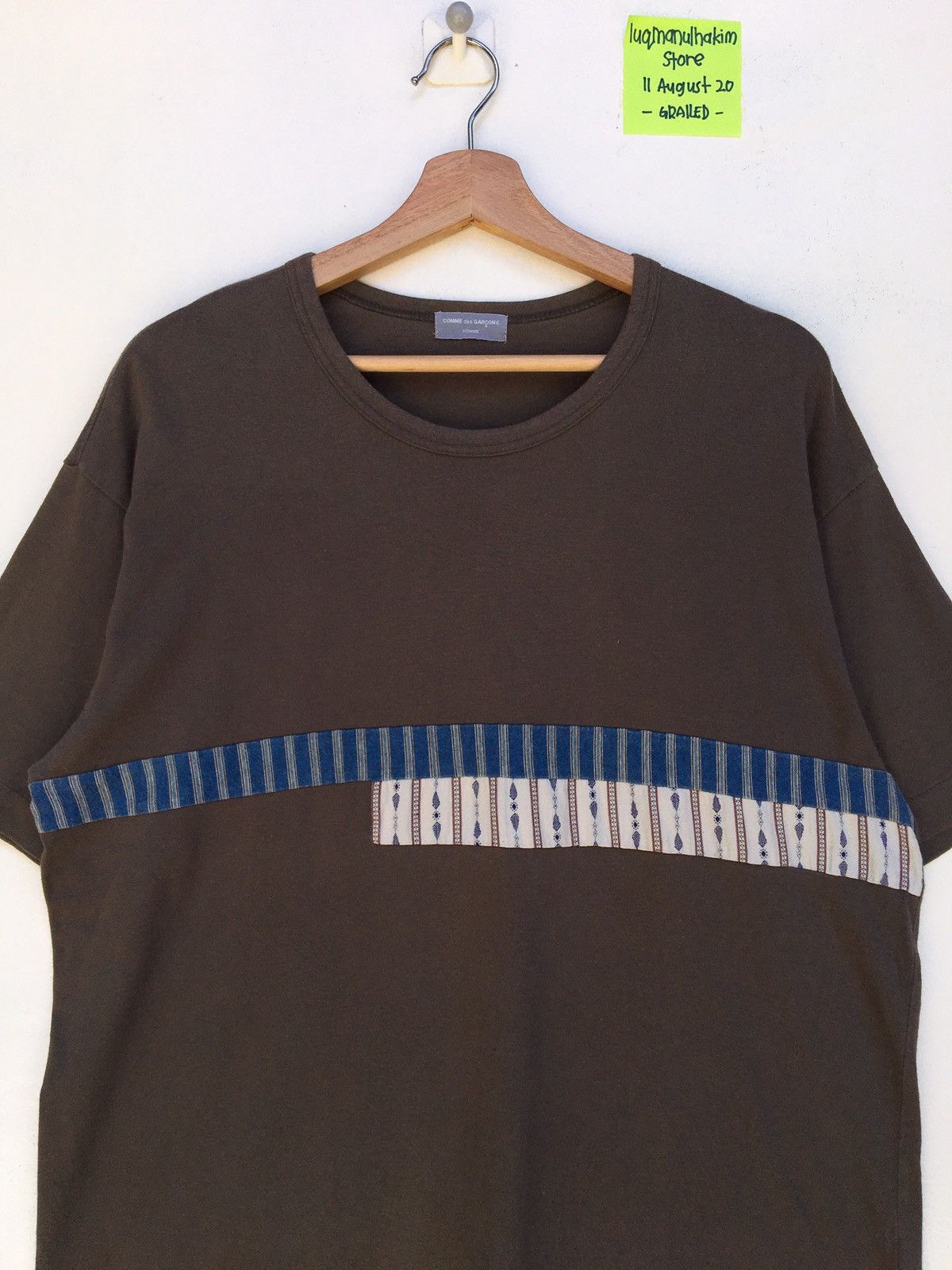 Comme des Garcons Vintage AD 1996 CDG Comme Des Garcons Homme T shirt Size US L / EU 52-54 / 3 - 3 Thumbnail