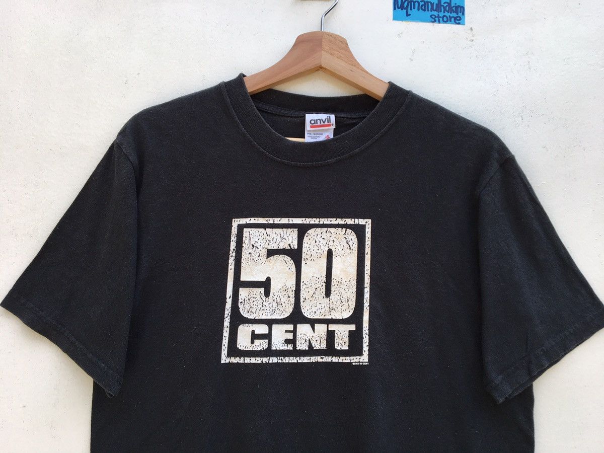 50 Cent Vintage 50 cent t shirt rap tee Hip Hop Size US S / EU 44-46 / 1 - 4 Thumbnail