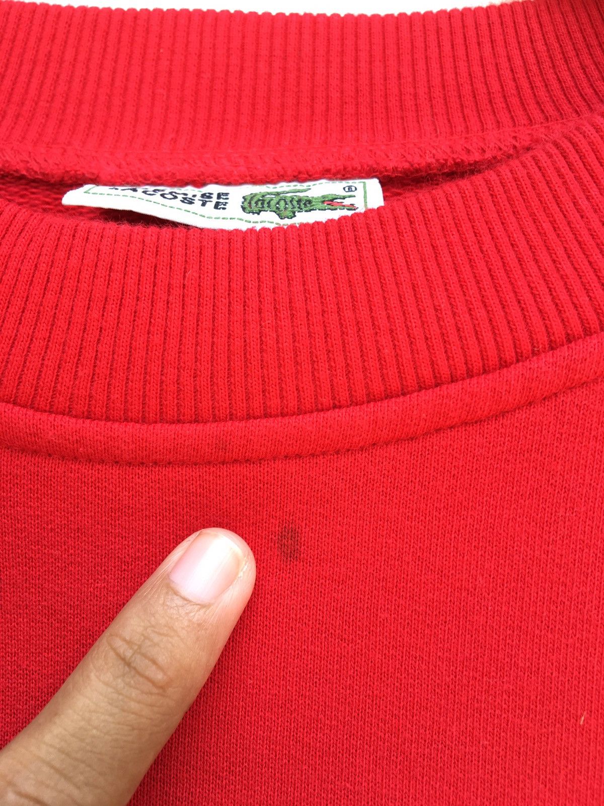 Lacoste LACOSTE Sweatshirt Big Logo Embroidery Style Sweatshirtr Size US L / EU 52-54 / 3 - 10 Thumbnail