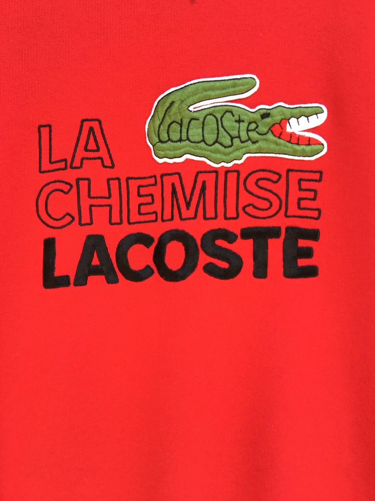 Lacoste LACOSTE Sweatshirt Big Logo Embroidery Style Sweatshirtr Size US L / EU 52-54 / 3 - 13 Thumbnail