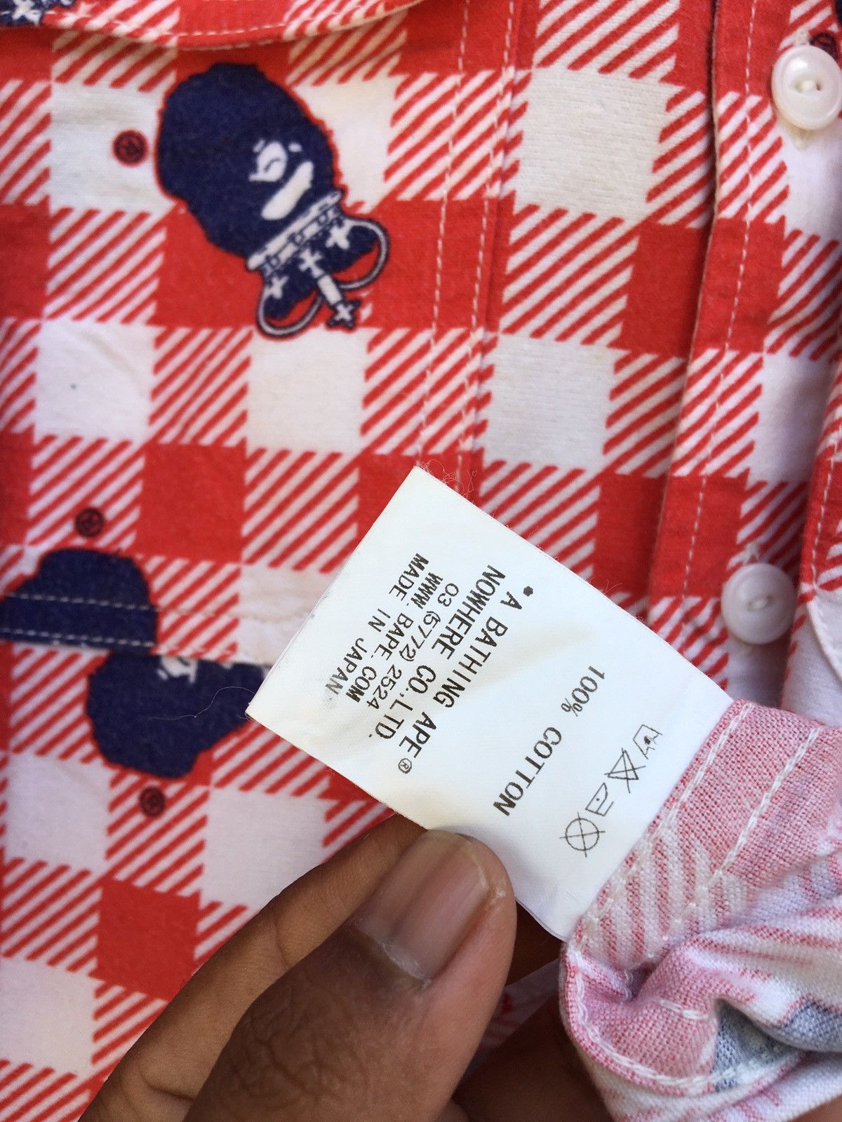 Bape Crown Ape Head Button Up Shirt Size US S / EU 44-46 / 1 - 16 Thumbnail