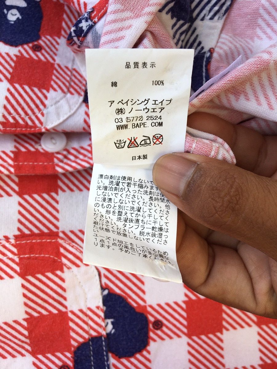Bape Crown Ape Head Button Up Shirt Size US S / EU 44-46 / 1 - 17 Thumbnail