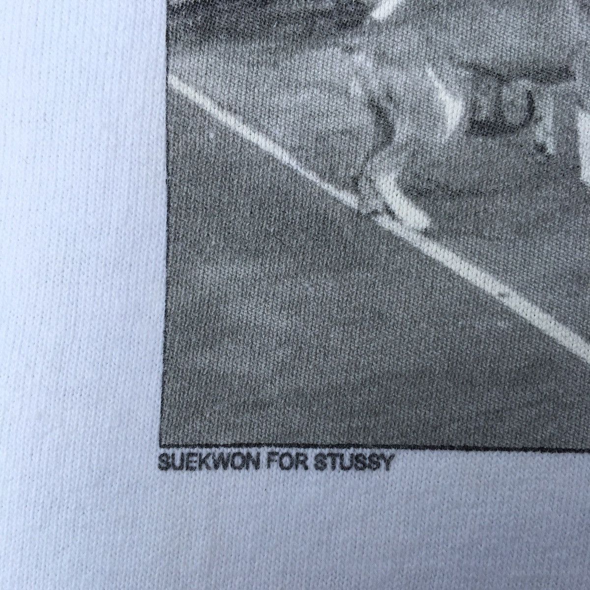 Stussy Vintage STUSSY X CUSTOMADE by SUE KWON NY PHOTO TEE Size US L / EU 52-54 / 3 - 12 Thumbnail