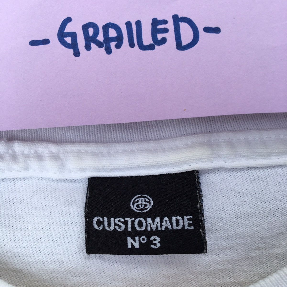 Stussy Vintage STUSSY X CUSTOMADE by SUE KWON NY PHOTO TEE Size US L / EU 52-54 / 3 - 10 Thumbnail