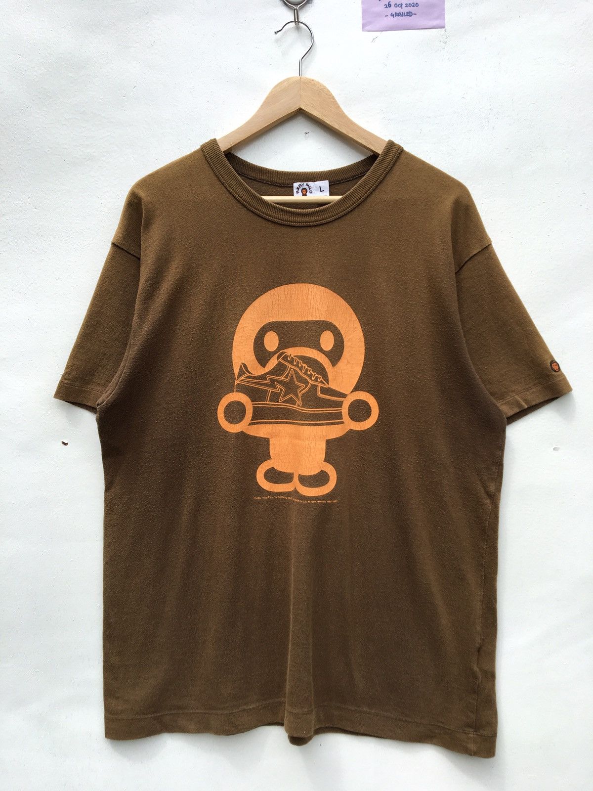 Bape 2007 Baby Milo Bapesta Tee Size US L / EU 52-54 / 3 - 2 Thumbnail