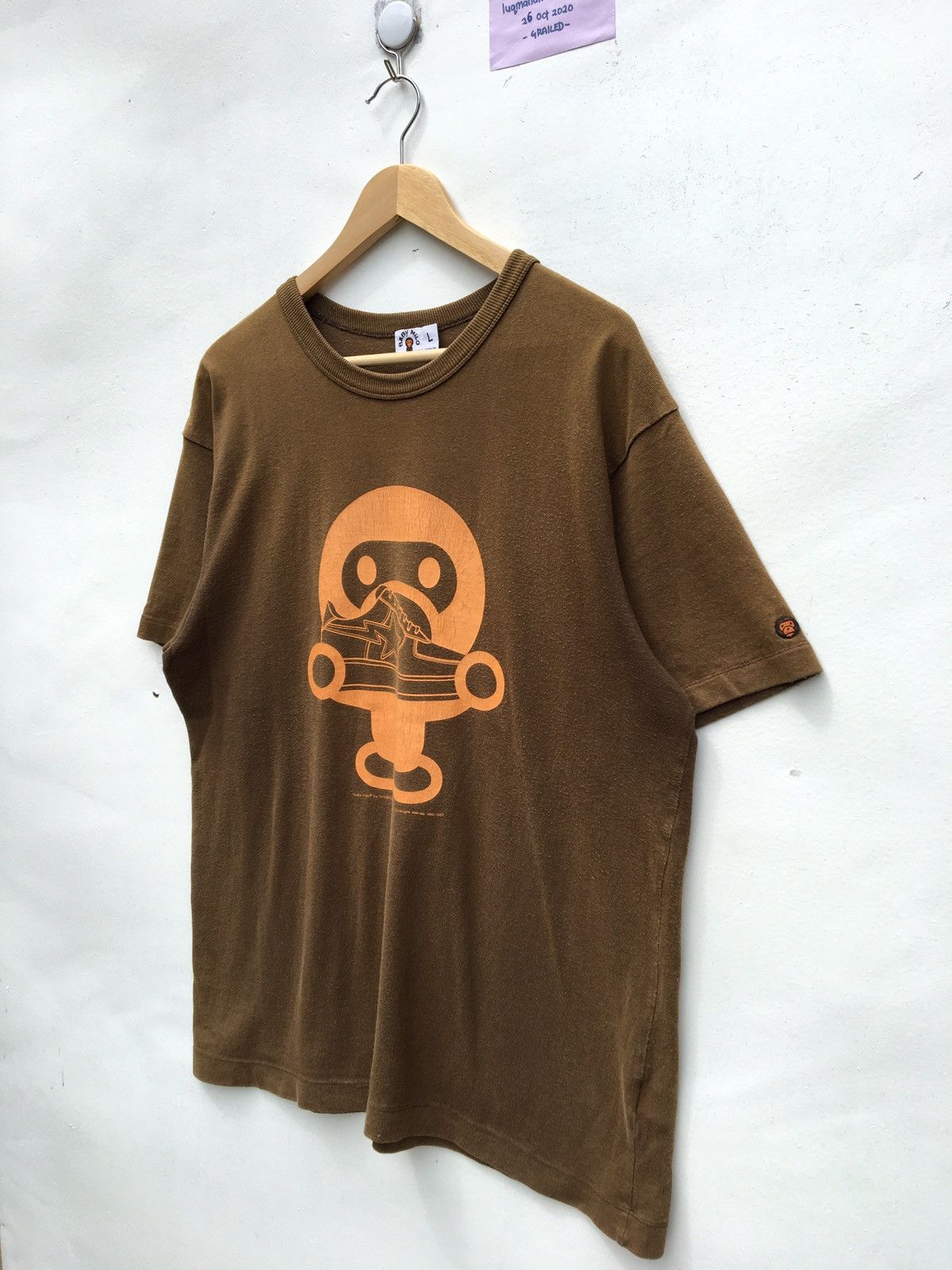 Bape 2007 Baby Milo Bapesta Tee Size US L / EU 52-54 / 3 - 3 Thumbnail