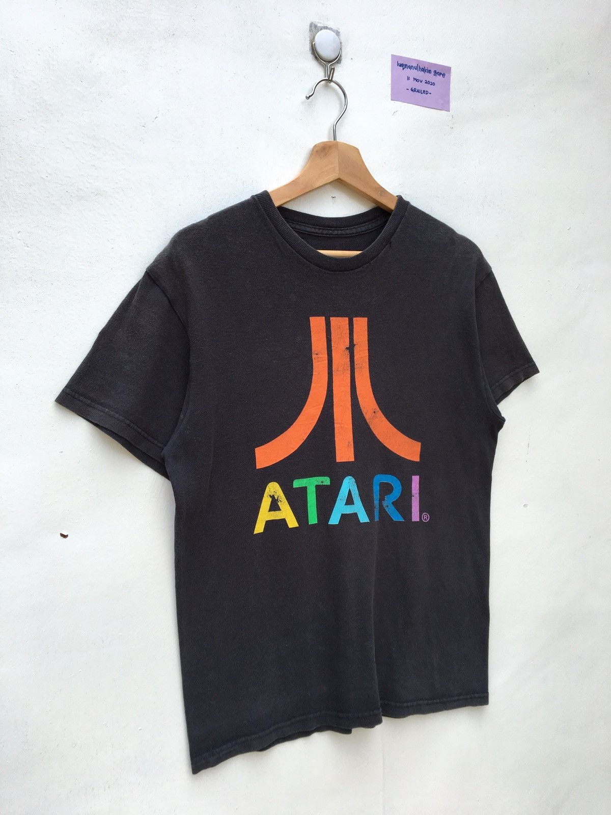 Japanese Brand Atari as wore by Thom Yorke Radiohead Streetwear Band Tee Size US M / EU 48-50 / 2 - 3 Thumbnail