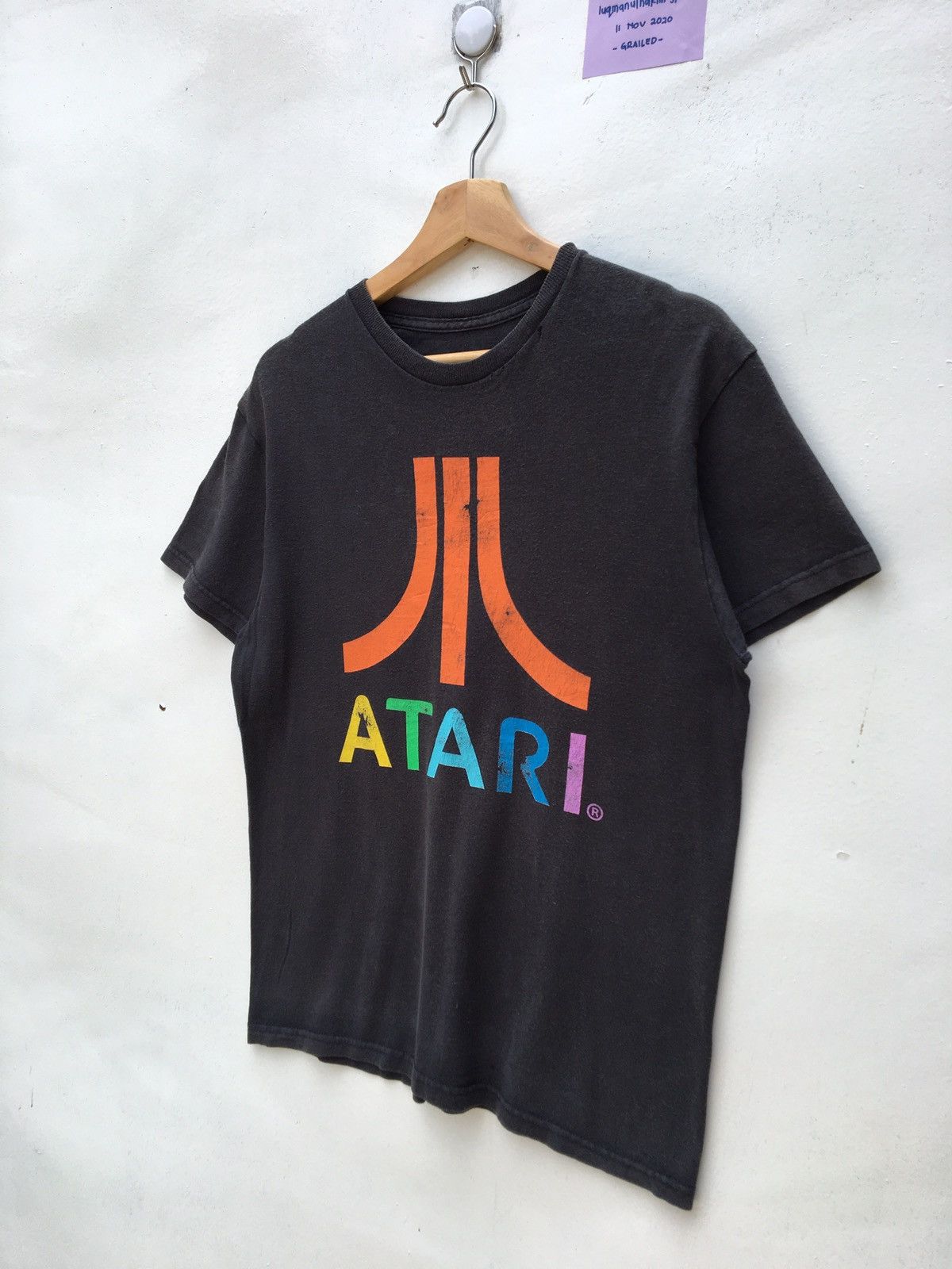 Japanese Brand Atari as wore by Thom Yorke Radiohead Streetwear Band Tee Size US M / EU 48-50 / 2 - 2 Thumbnail