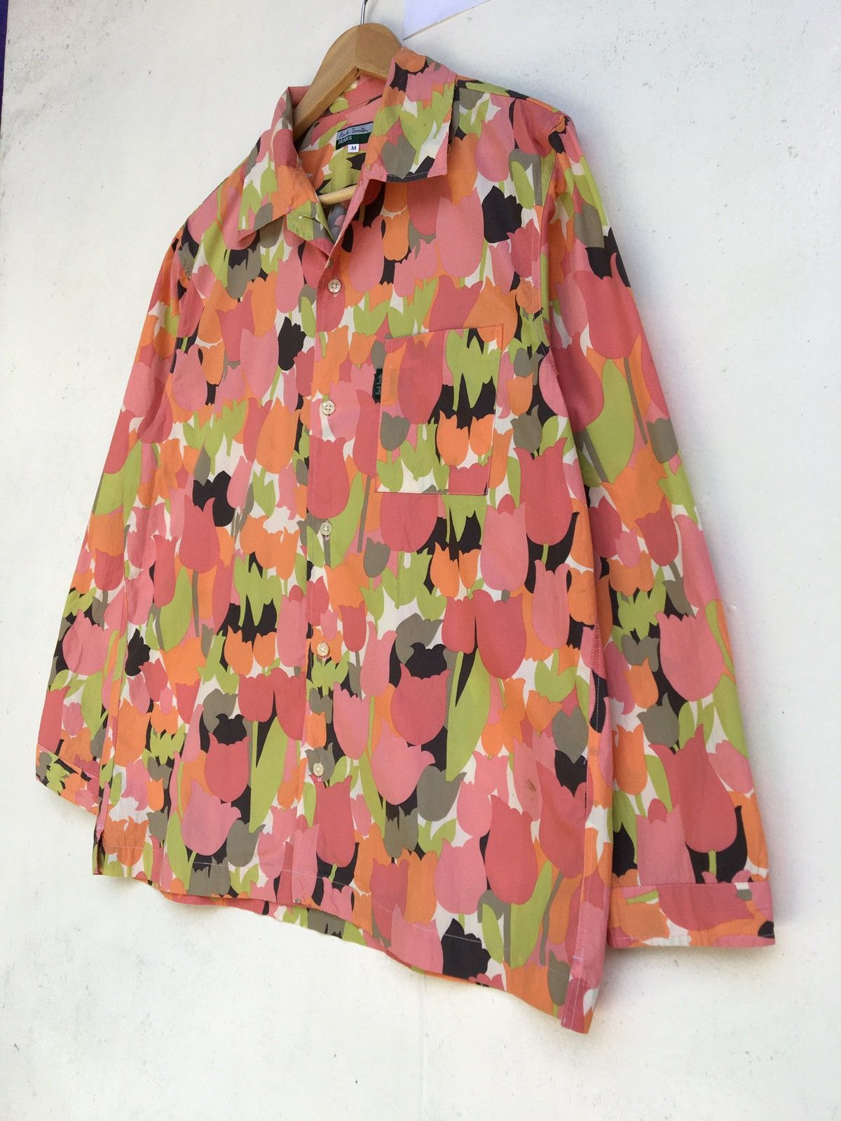 Paul Smith Vintage Paul Smith Floral Rare Design Buttons Up Shirt Size US M / EU 48-50 / 2 - 4 Thumbnail