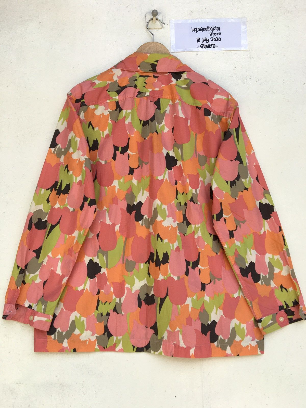 Paul Smith Vintage Paul Smith Floral Rare Design Buttons Up Shirt Size US M / EU 48-50 / 2 - 11 Thumbnail