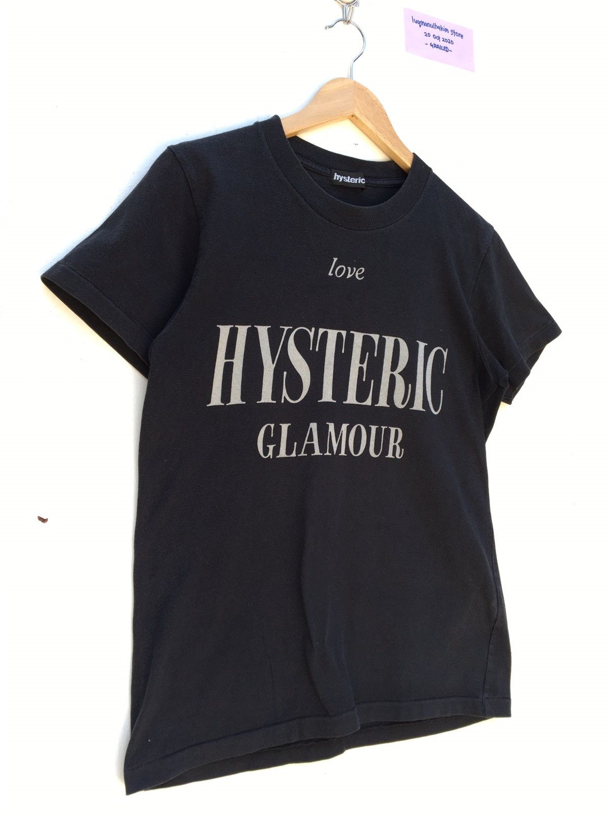 Hysteric Glamour Vintage 90s Hysteric glamour spell out big logo t shirt Size US XS / EU 42 / 0 - 2 Thumbnail