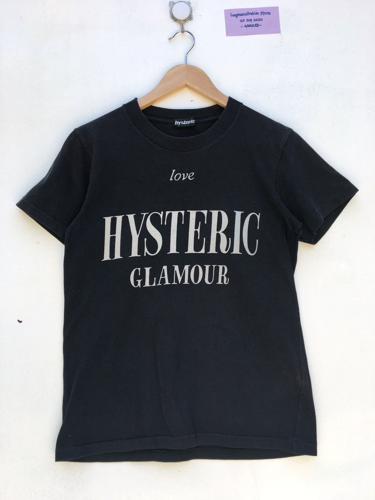 Hysteric Glamour Vintage 90s Hysteric glamour spell out big logo t shirt Size US XS / EU 42 / 0 - 1 Thumbnail