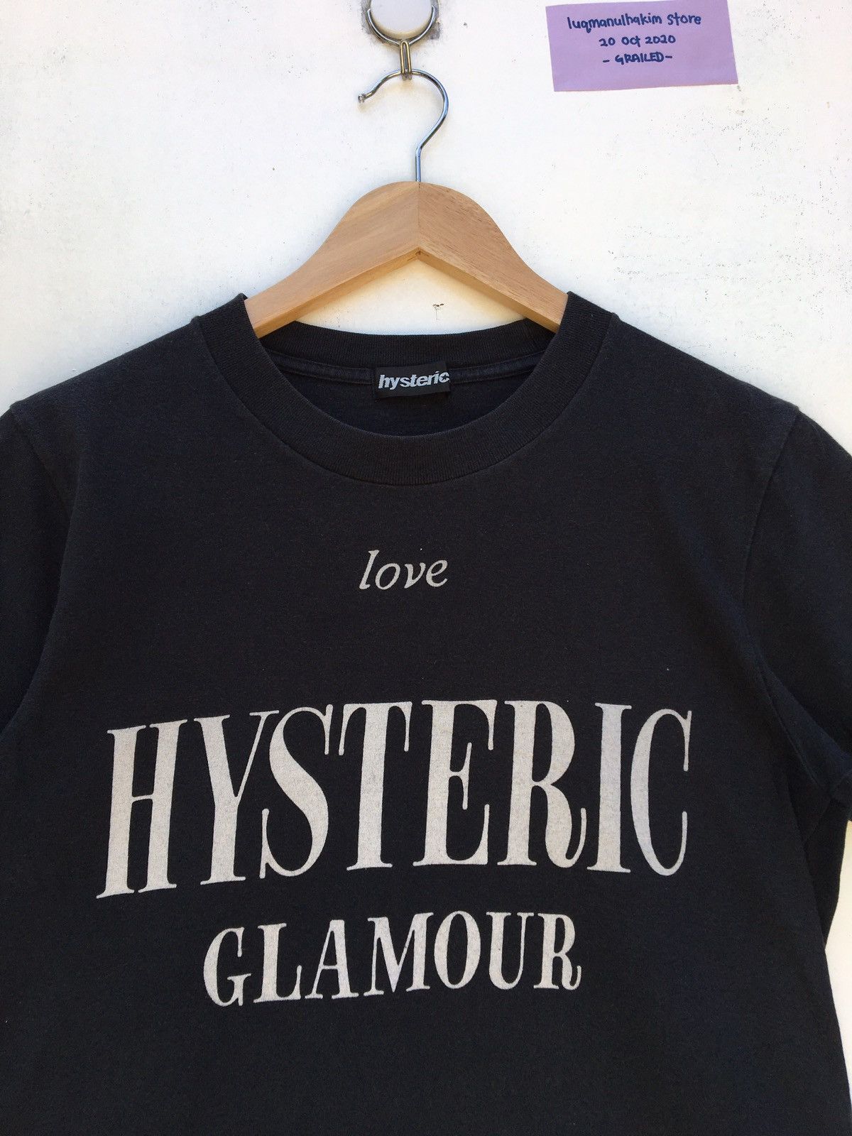 Hysteric Glamour Vintage 90s Hysteric glamour spell out big logo t shirt Size US XS / EU 42 / 0 - 4 Thumbnail