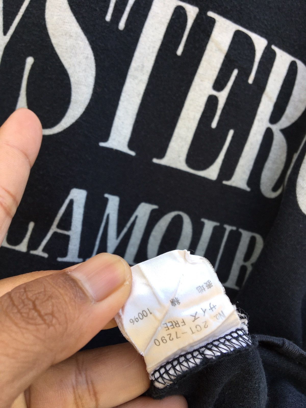 Hysteric Glamour Vintage 90s Hysteric glamour spell out big logo t shirt Size US XS / EU 42 / 0 - 6 Thumbnail
