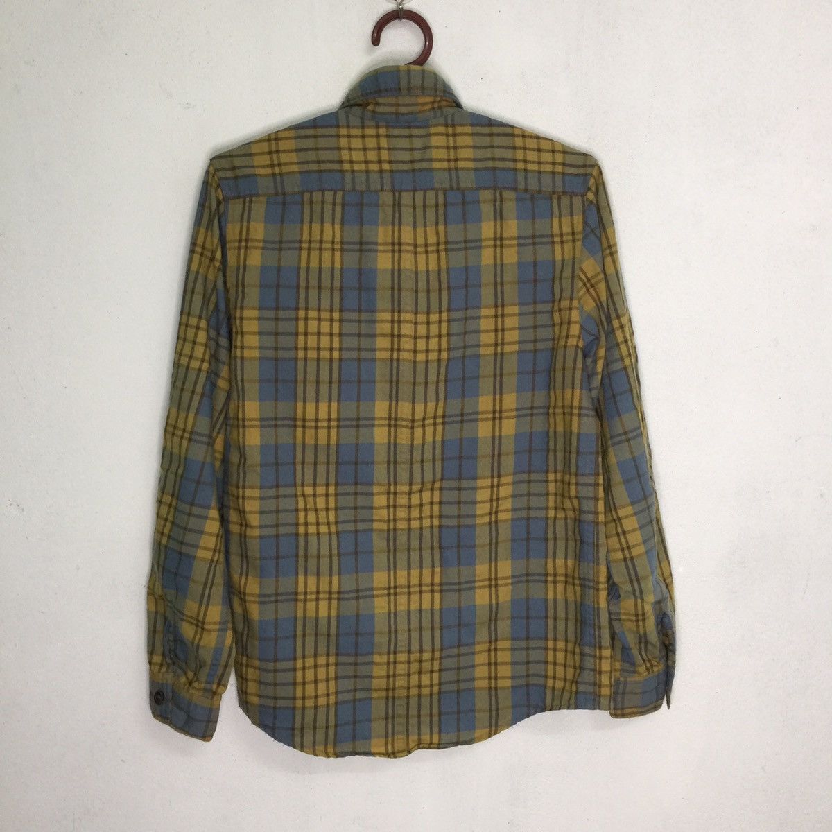 A.P.C. A.P.C Rue Madame Paris Plaid Flannel Shirt Made in Tunisia Size US S / EU 44-46 / 1 - 5 Thumbnail