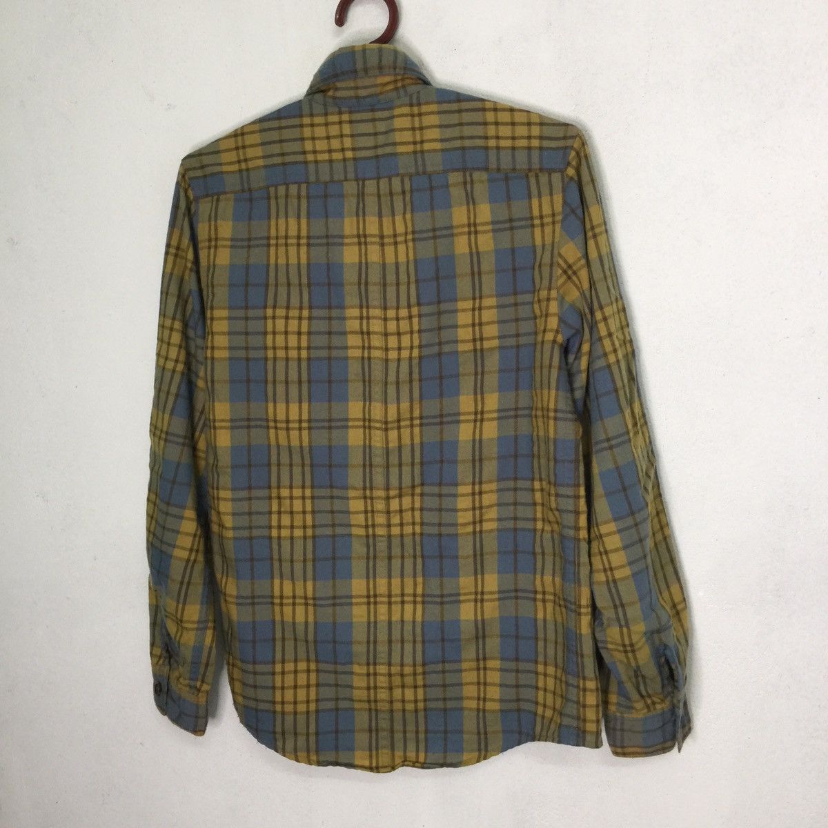 A.P.C. A.P.C Rue Madame Paris Plaid Flannel Shirt Made in Tunisia Size US S / EU 44-46 / 1 - 7 Thumbnail