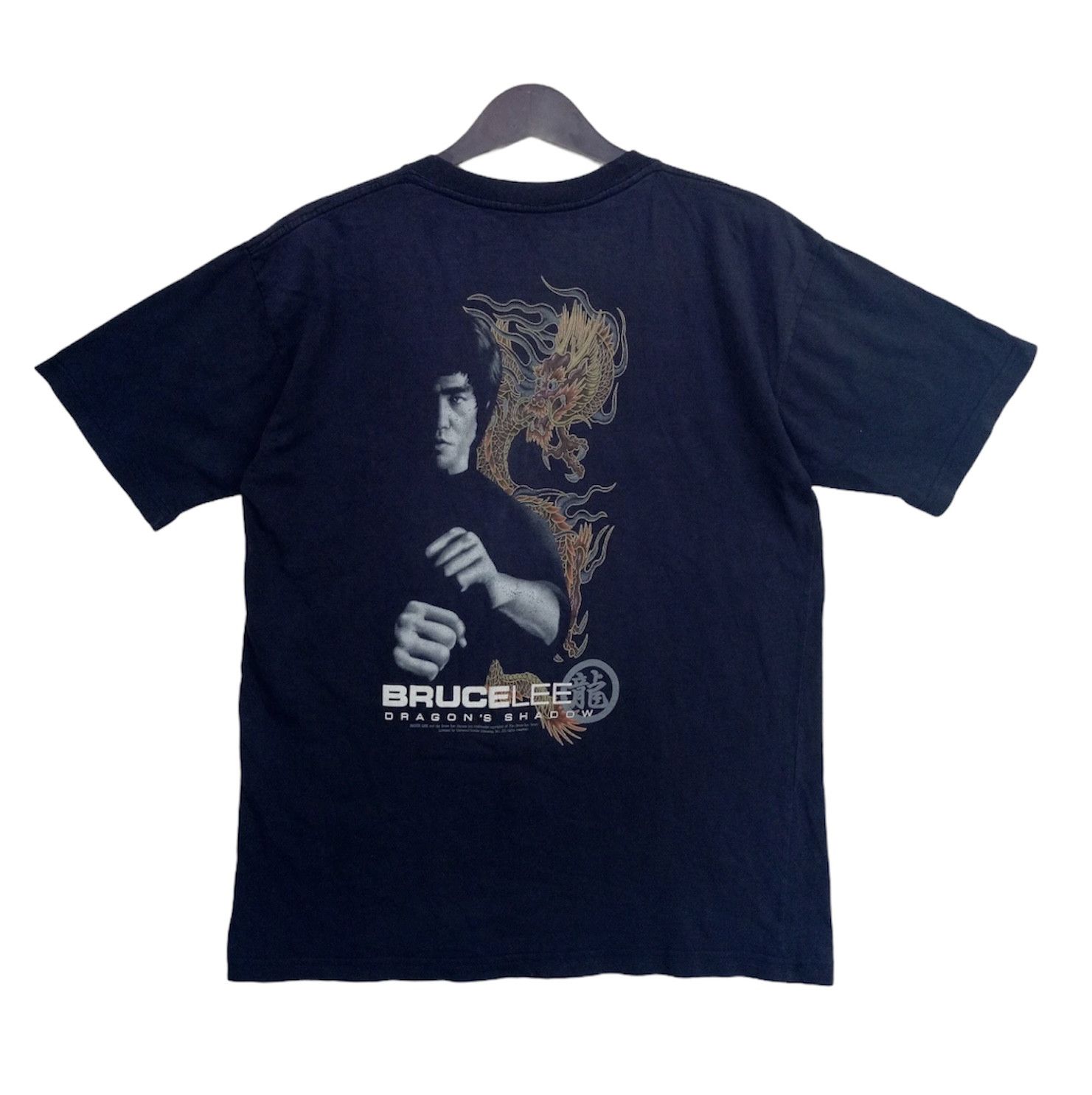 Vintage BRUCE LEE Dragon's Shadow rare design tee shirt Size US M / EU 48-50 / 2 - 1 Thumbnail