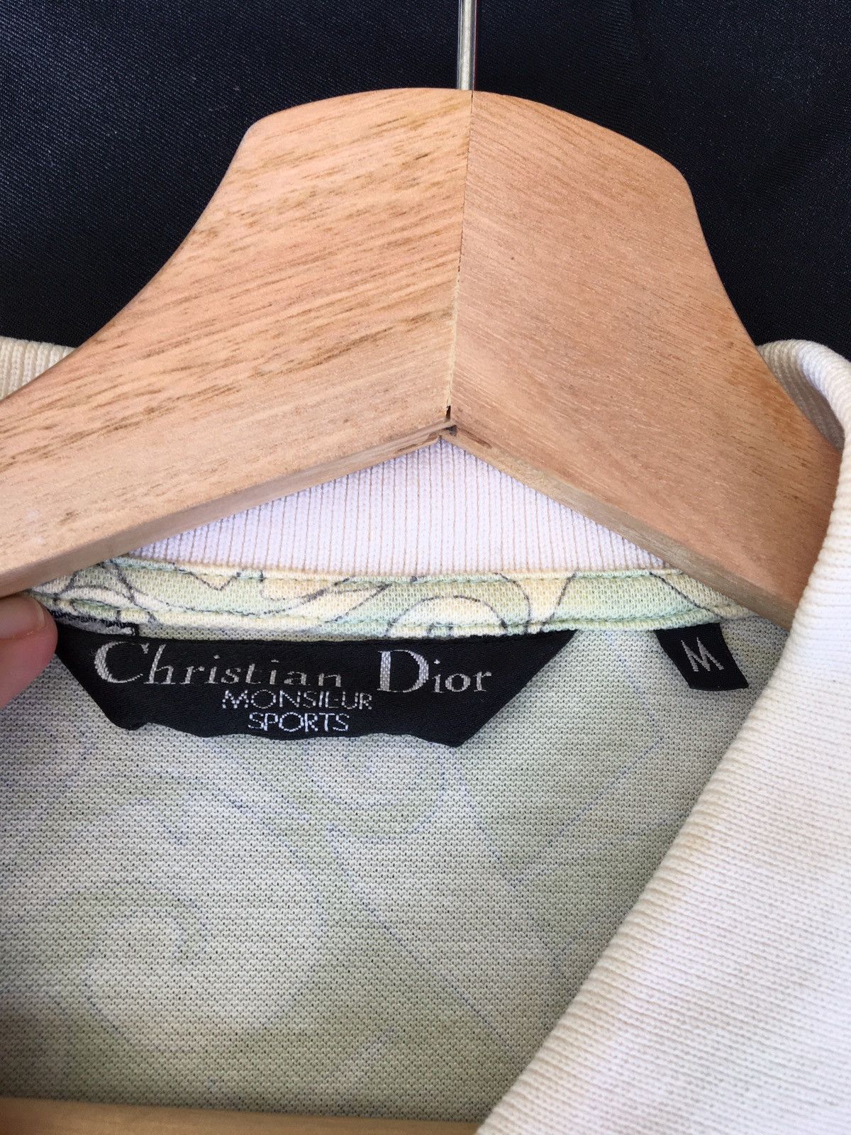 Christian Dior Monsieur Vintage Christian Dior Sport Abstract Design Polo Shirt Size US M / EU 48-50 / 2 - 9 Thumbnail