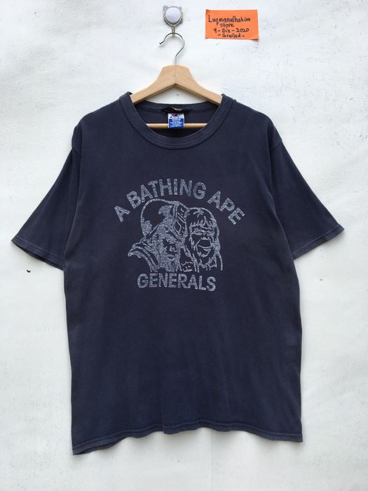 Bape Vintage 90s Bape Generals Tee | Grailed