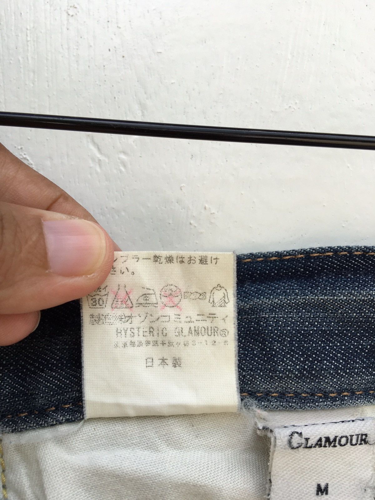 Hysteric Glamour Rare Hysteric Glamour Skinny Fit Jeans Size US 30 / EU 46 - 23 Thumbnail