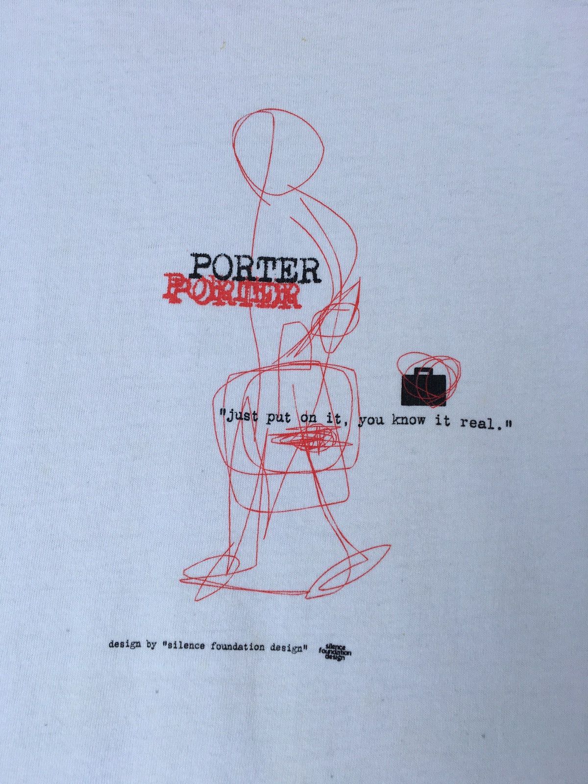 Porter Vintage Porter Yoshida Design 90s Tshirt Size US L / EU 52-54 / 3 - 5 Thumbnail