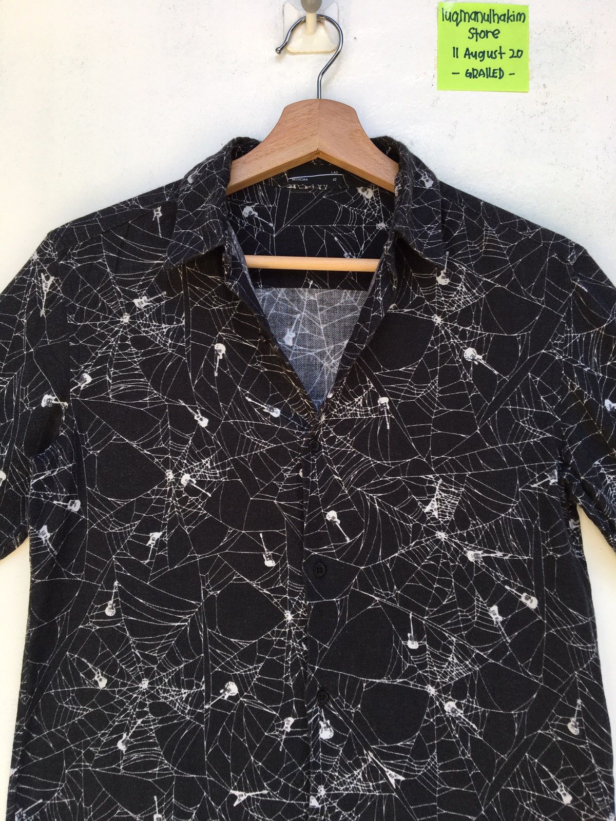 Lad Musician LAD MUSICIAN SATIN SPIDER BLOUSON Size US S / EU 44-46 / 1 - 5 Thumbnail