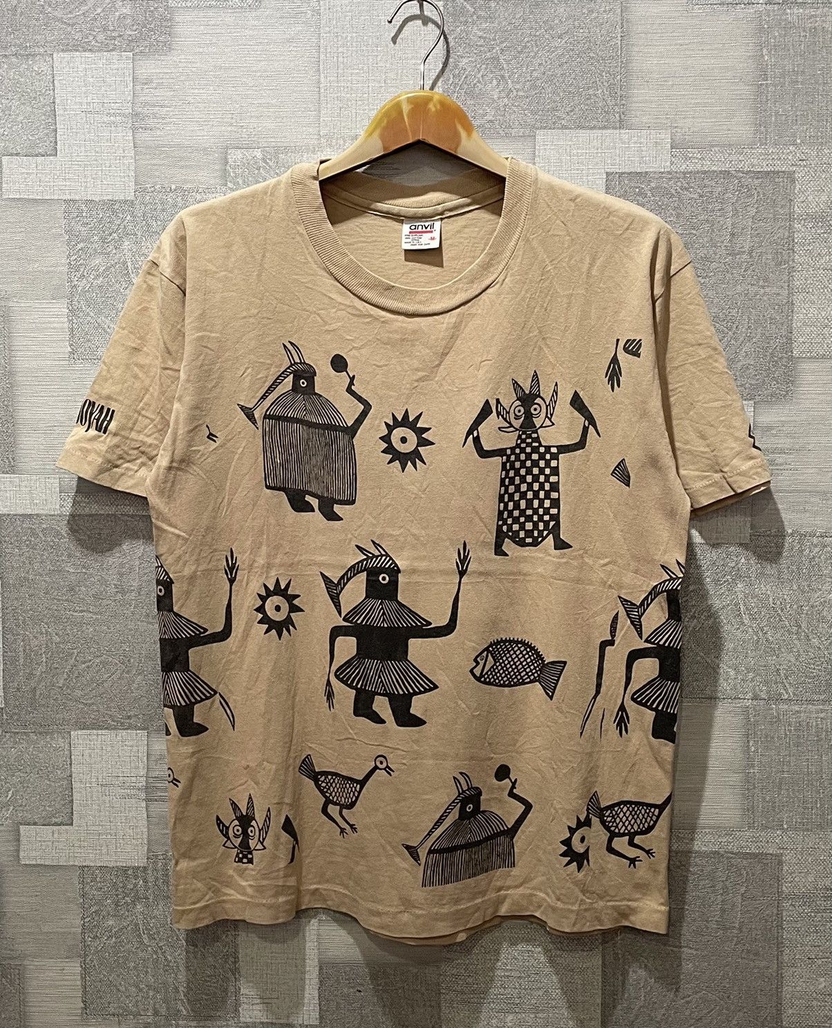 Anvil × Rap Tees × Vintage vintage tee COOYAH Z4 Size US M / EU 48-50 / 2 - 1 Thumbnail