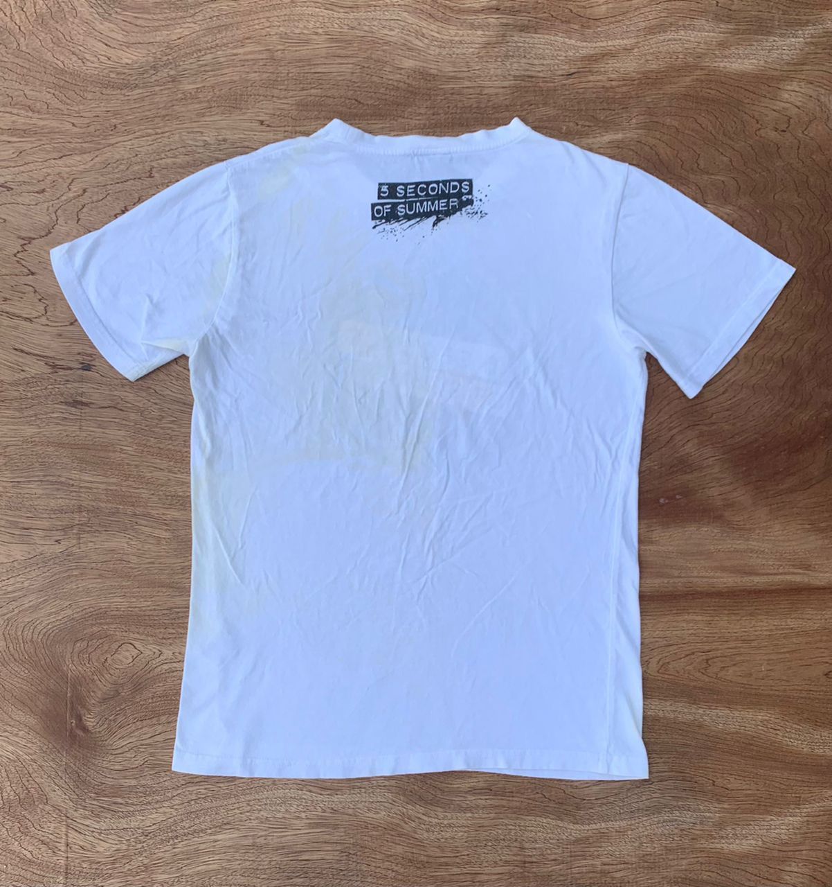 Band Tees × Vintage Vintage Tee D 40 5 Second of summer Size US L / EU 52-54 / 3 - 3 Thumbnail