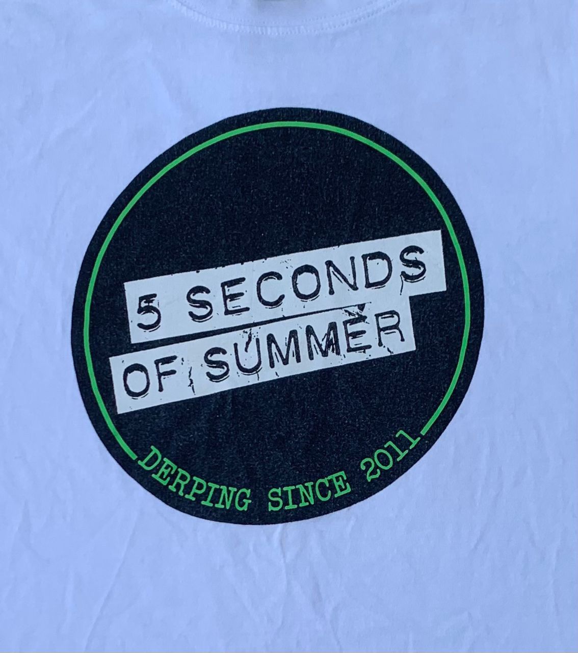 Band Tees × Vintage Vintage Tee D 40 5 Second of summer Size US L / EU 52-54 / 3 - 2 Thumbnail
