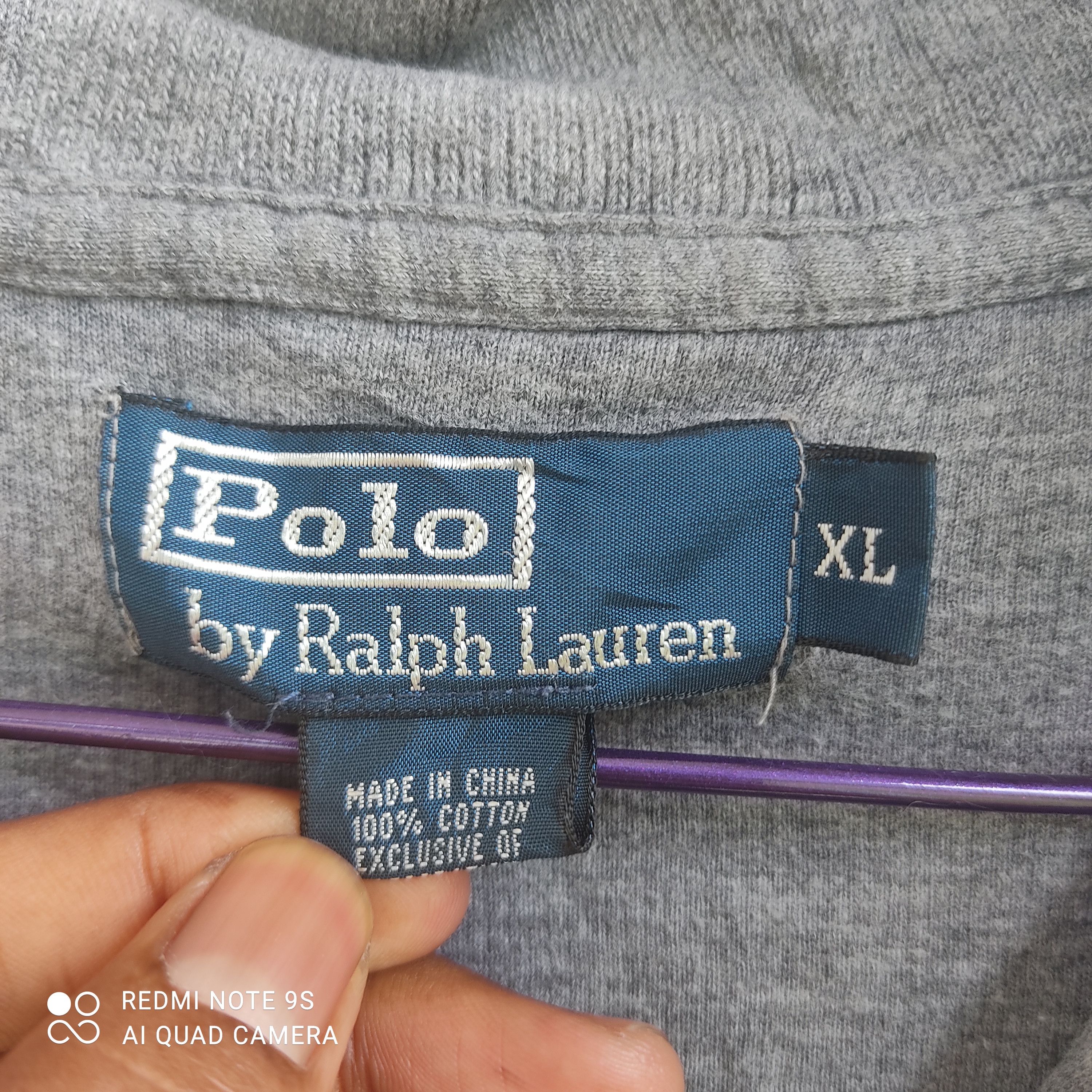 Polo Ralph Lauren × Ralph Lauren Polo By Ralph Lauren Half Zipper Sweatshirt Size US XL / EU 56 / 4 - 8 Thumbnail